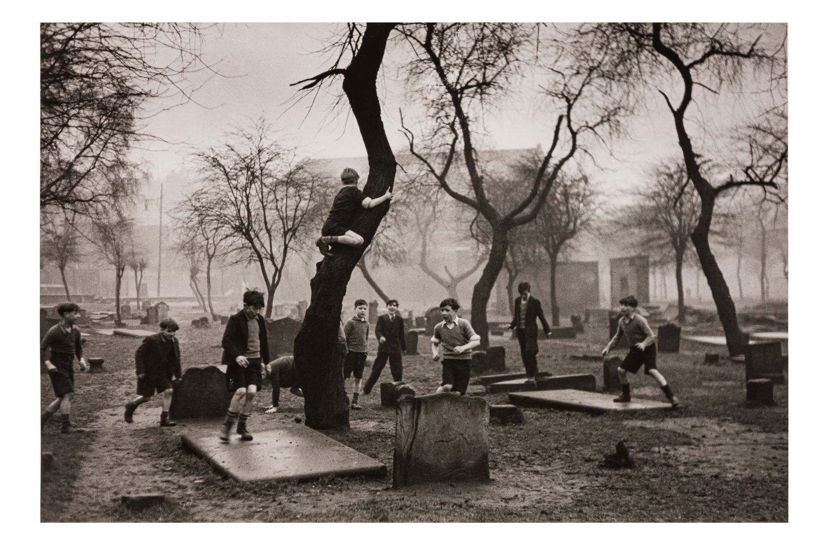Bert Hardy (1913-1990): Bert Hardy (1913-1990) THE GORBALS, GLASGOW, 1948. Silver gelatin print, printed later, image size 237 x 350mm, sheet size 305 x 401mm, signed by the photographer in ink lower right margin recto, with