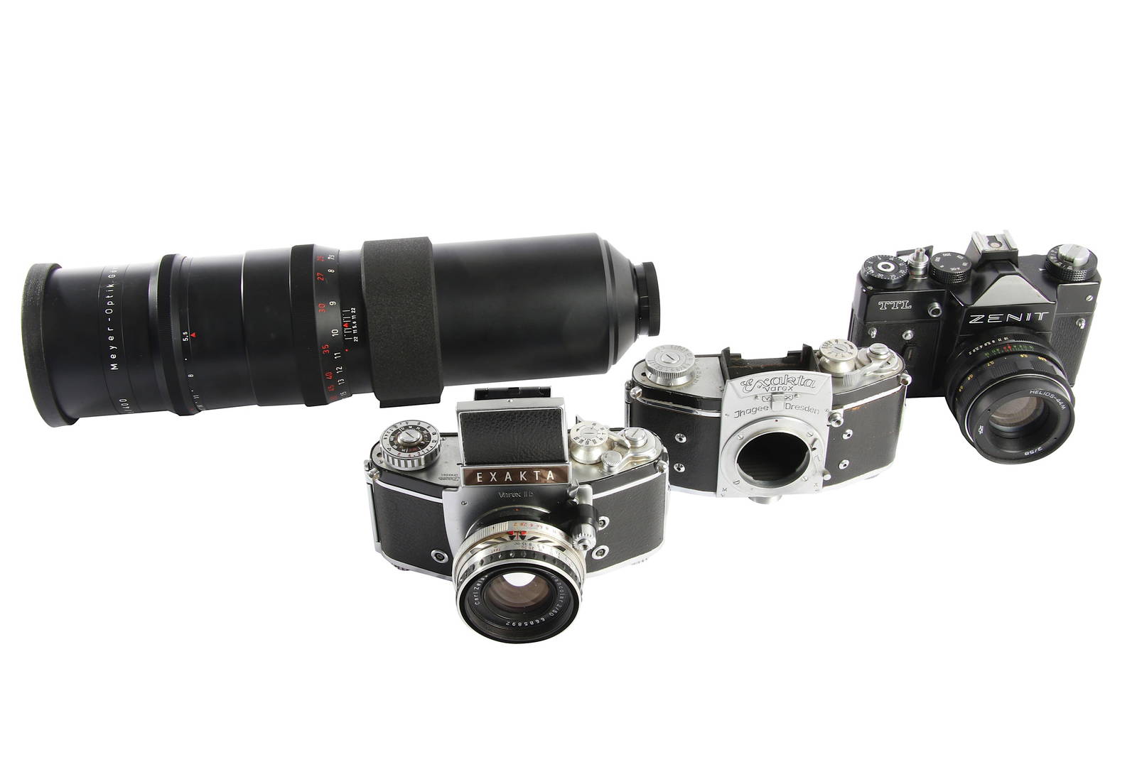 A Selection Of Exakta Camera Equipment. Auction