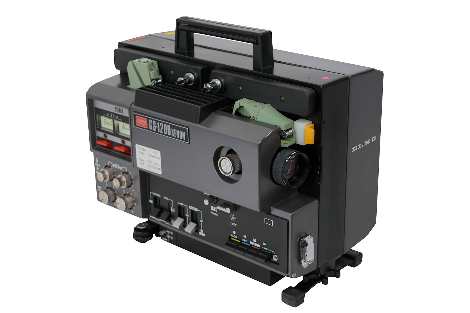 ELMO GS-1200　8mm　ステレオサウンド プロジェクター 映写機 Elmo 8mm Gs 1200 Stereo Sound Projector.