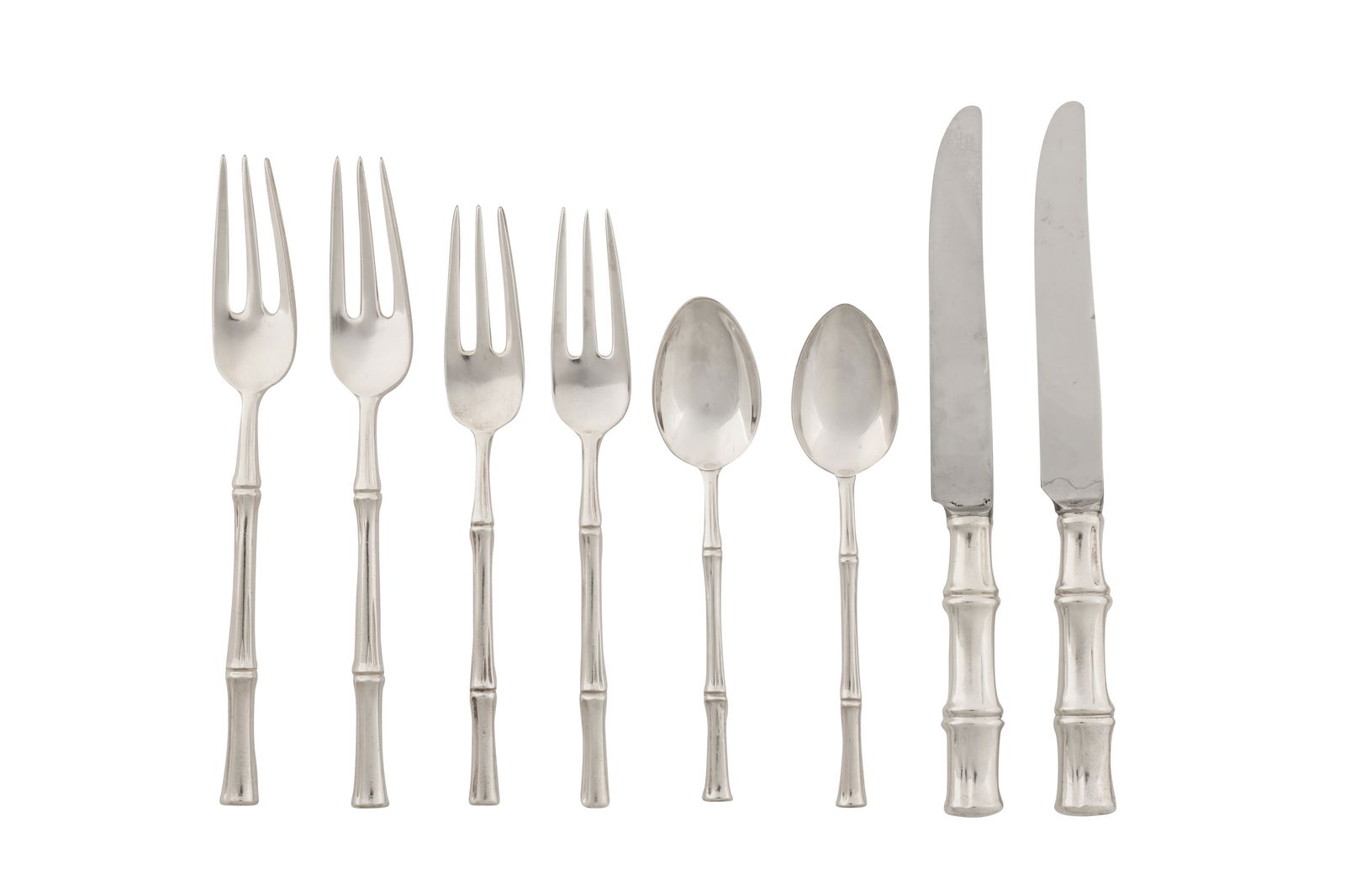 A mid-20th century American sterling silver table service of flatware / canteen, New York circa 1970 (1 of 3)
