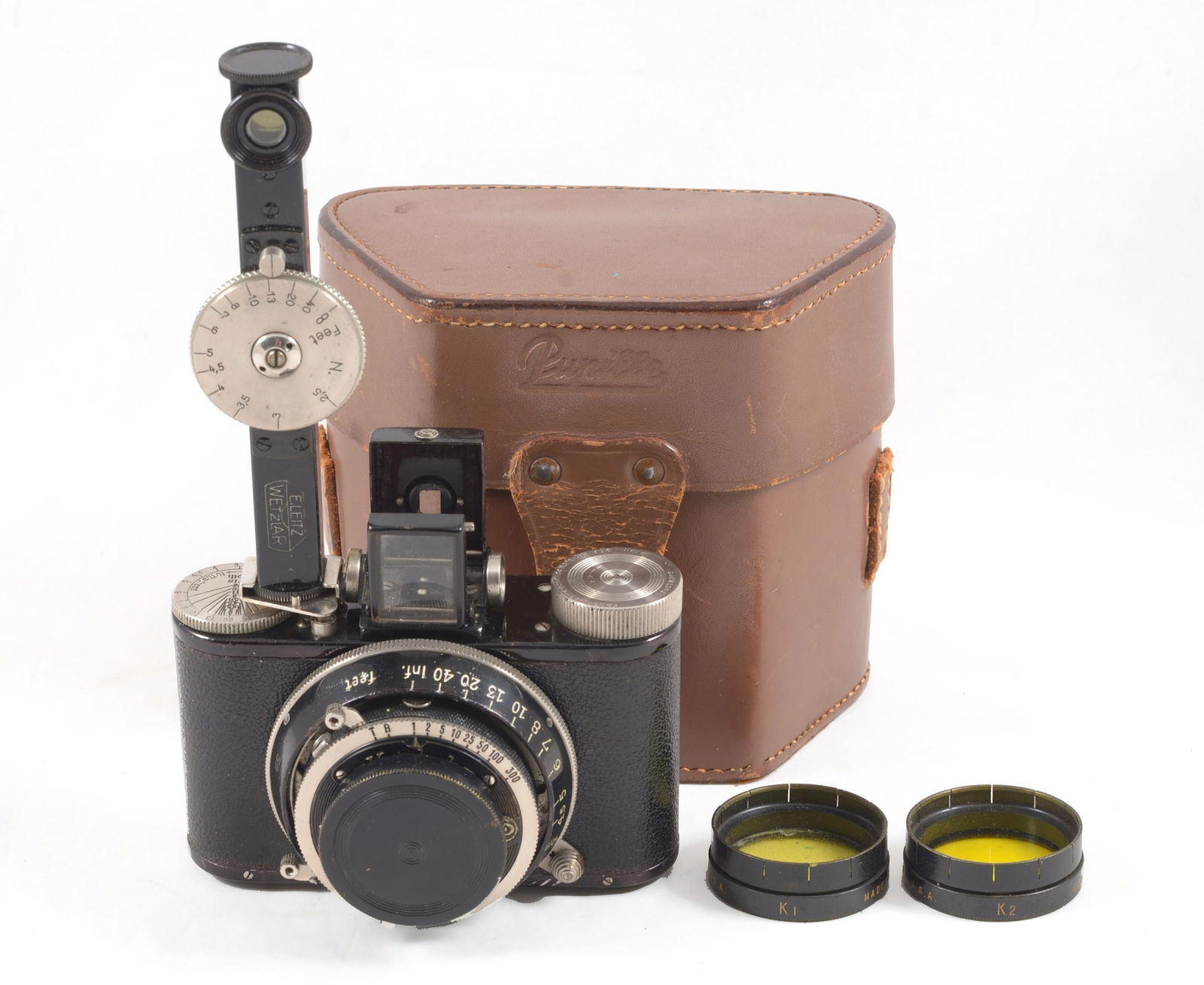 Nagel Pupille 127 Camera Outfit with Leica Rangefinder. (1 of 5)