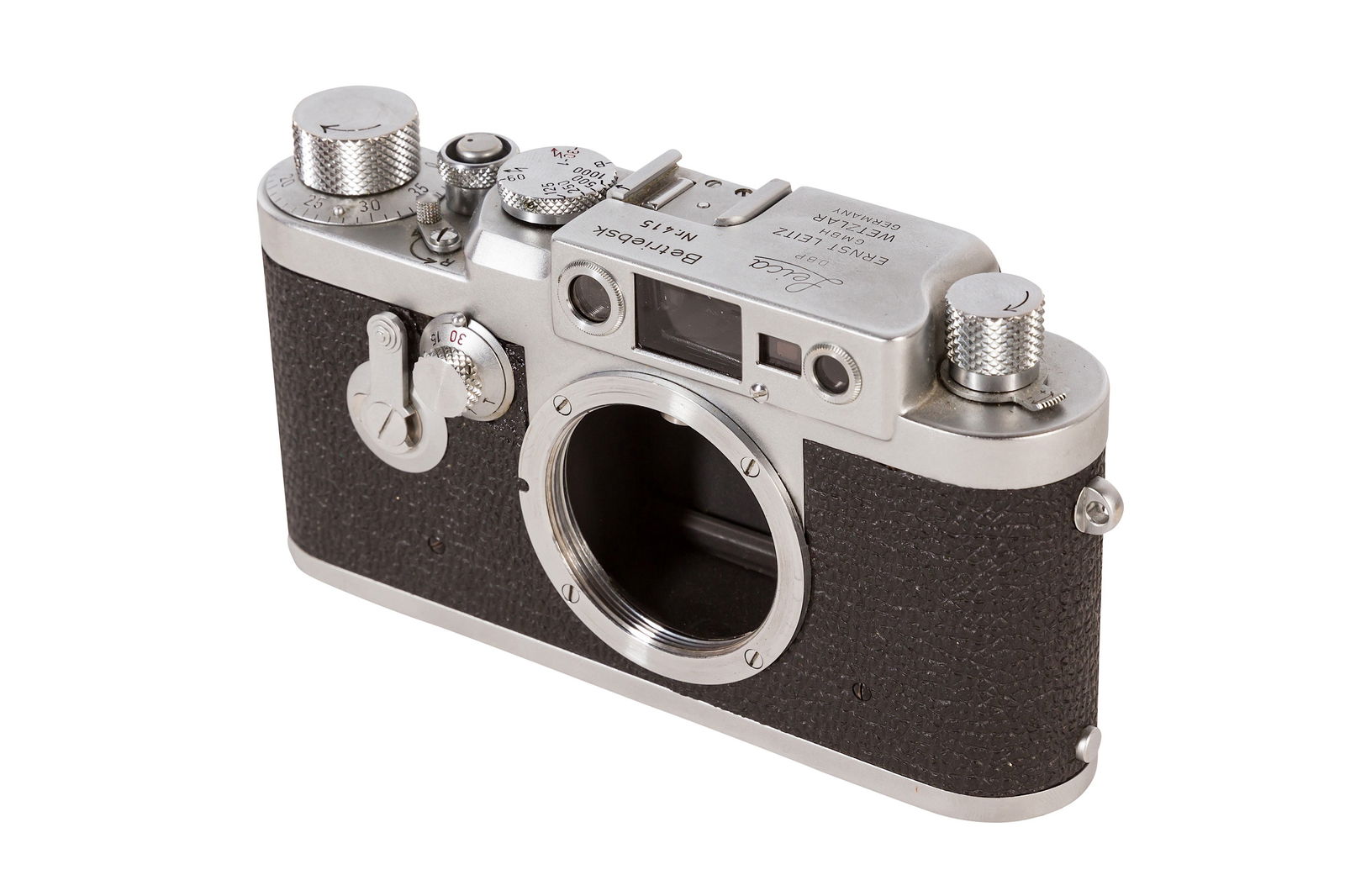 A Leica IIIG 'Betriebesk' Rangefinder Camera (1 of 6)