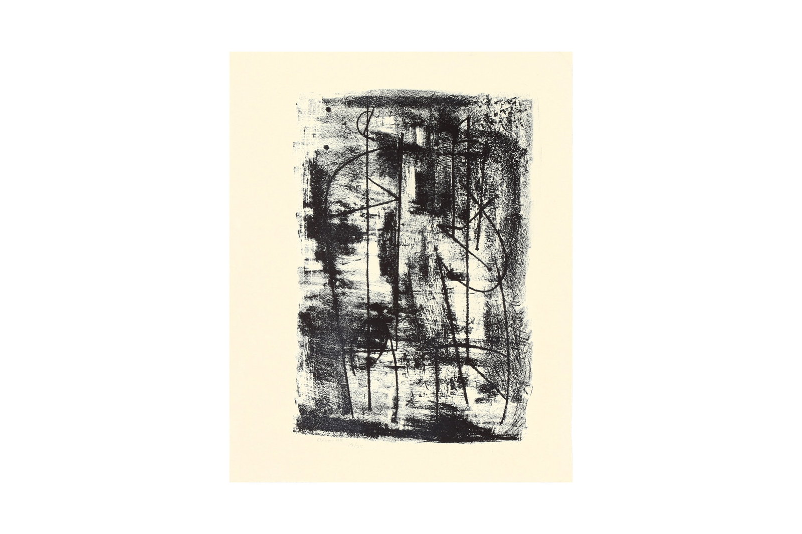§ ROBERT ADAMS (BRITISH 1917-1984): ROBERT ADAMS (BRITISH 1917-1984)Two Figures1949signed, dated and numbered 12/25 in pencillithograph on wovesheet 57.6 x 45.7fra