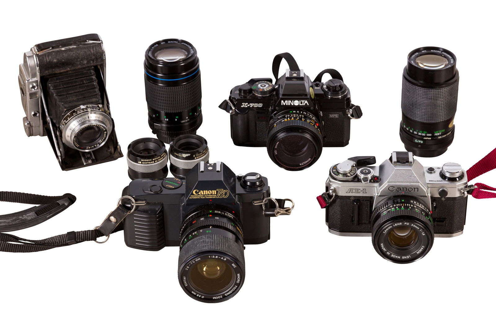 A Selection of 35mm SLR Cameras (1 of 1)