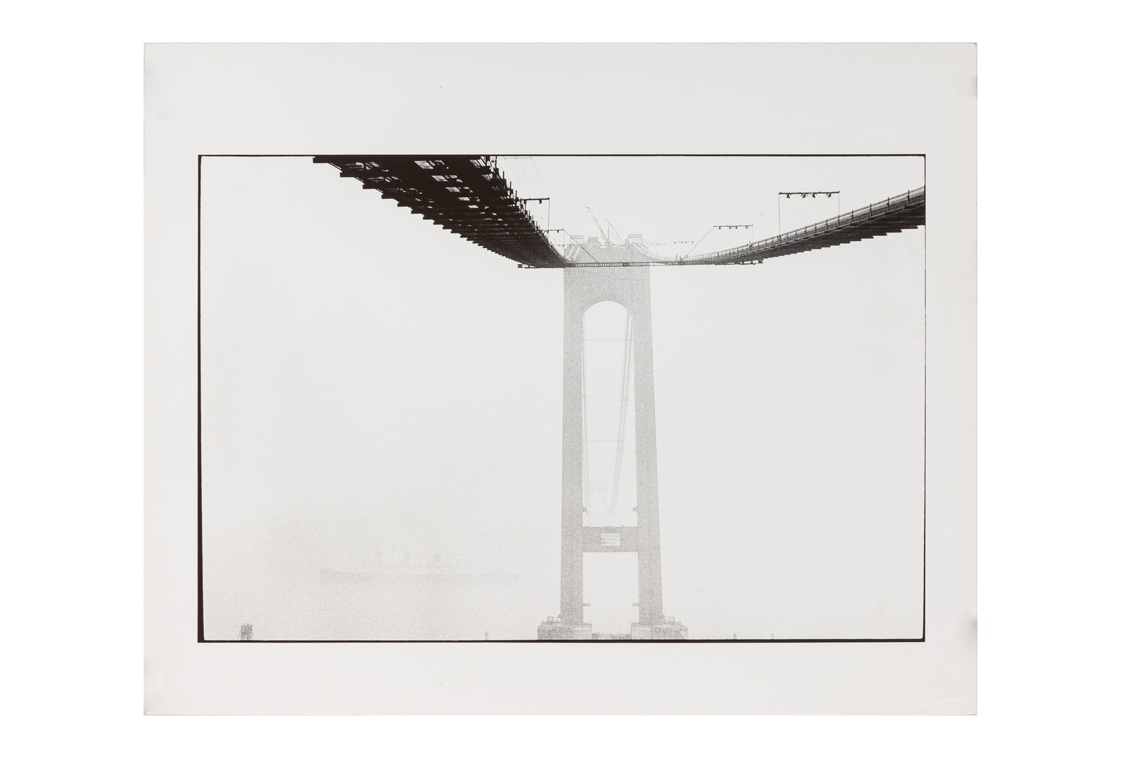 Bruce Davidson (b.1933): Bruce Davidson (b.1933) THE BRIDGE, 1963. Silver gelatin print, printed 1976, image size 298 x 445mm, sheet size 410 x 508mm, signed, titled, dated, annotated, and numbered by the photographer in penc