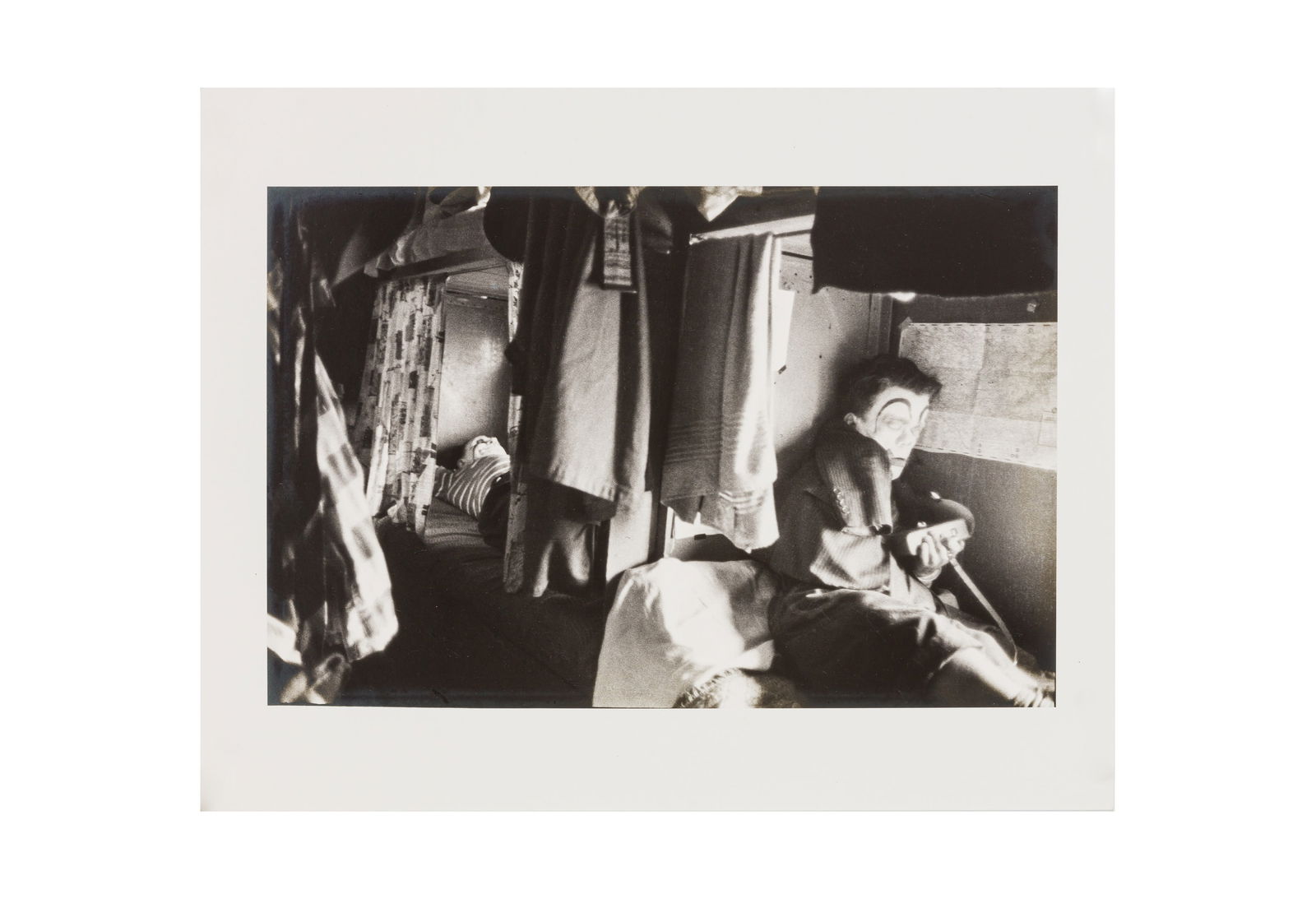 Bruce Davidson (b.1933): Bruce Davidson (b.1933) CIRCUS PERFORMER [THE DWARF], 1958. Silver gelatin print, printed 1970s, image size 204 x 307mm, sheet size 282 x 355mm, signed by the photographer in pencil verso.