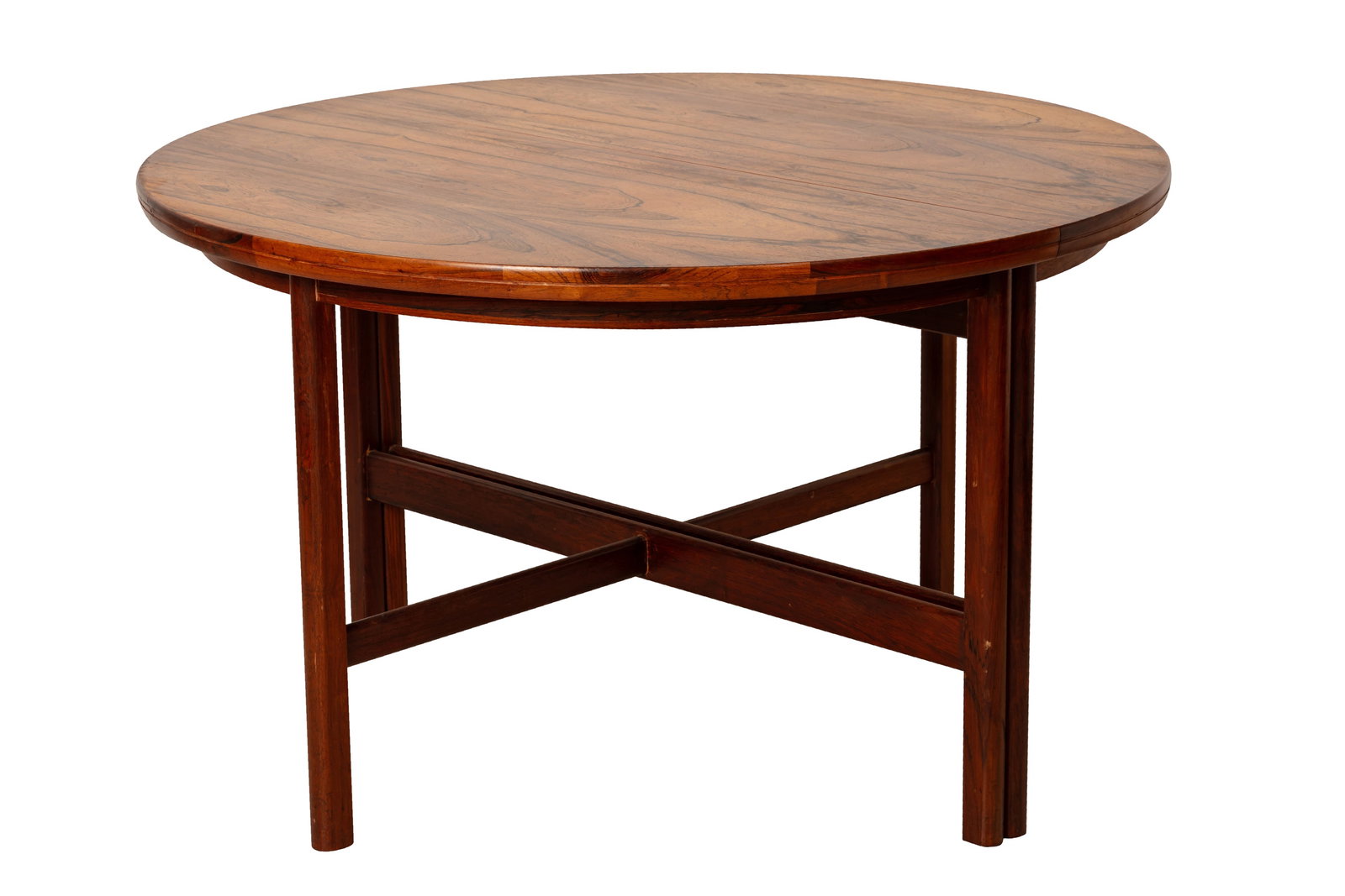 ROBERT HERITAGE (BRITISH 1927-2008) FOR ARCHIE SHINE: Dining tableRosewoodAprox. 122 d x 73 h cm