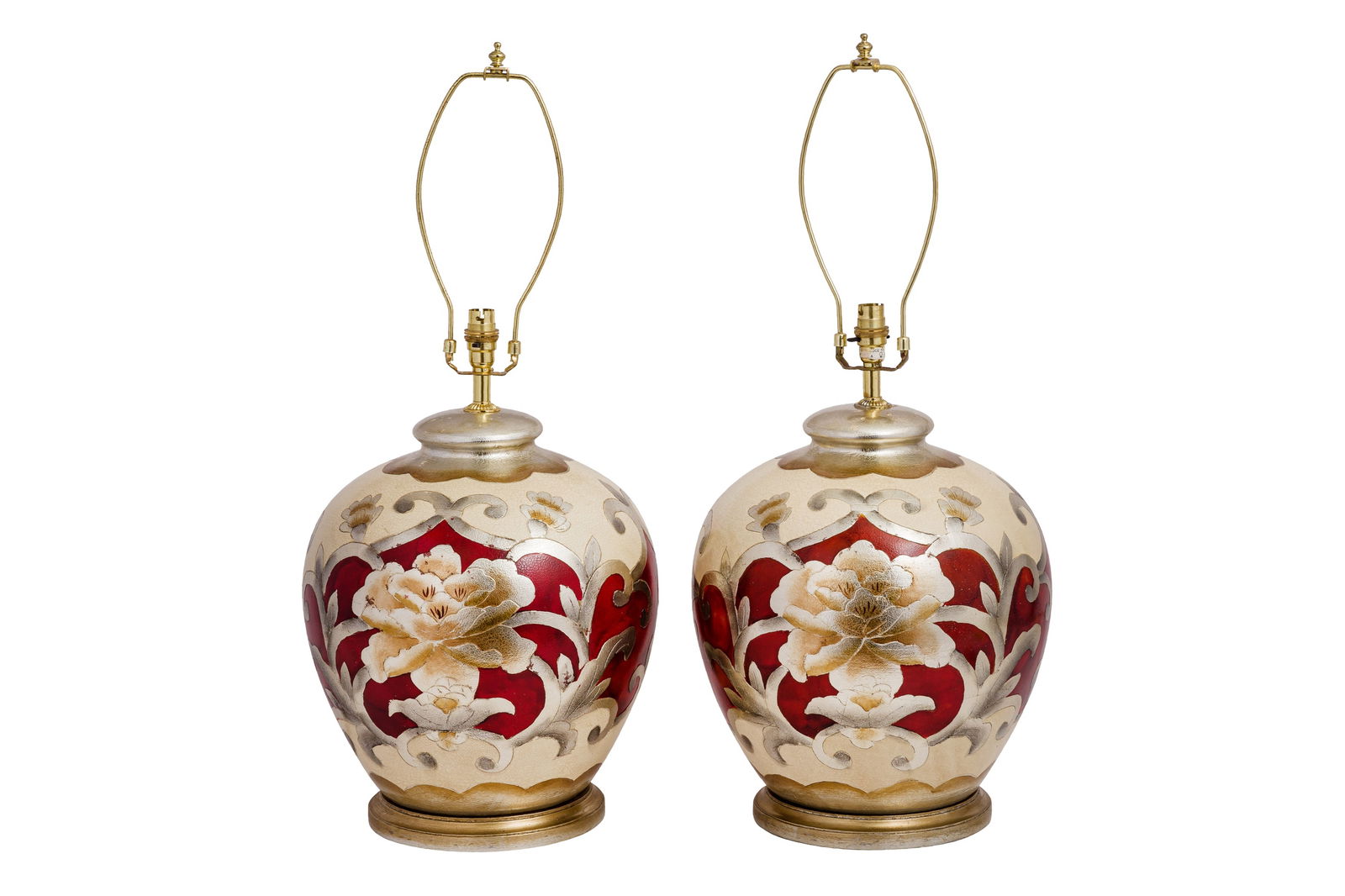 A PAIR OF LATE 20TH CENTURY CHRISTOPHER WRAY LIGHTING TABLE LAMPS (1 of 2)