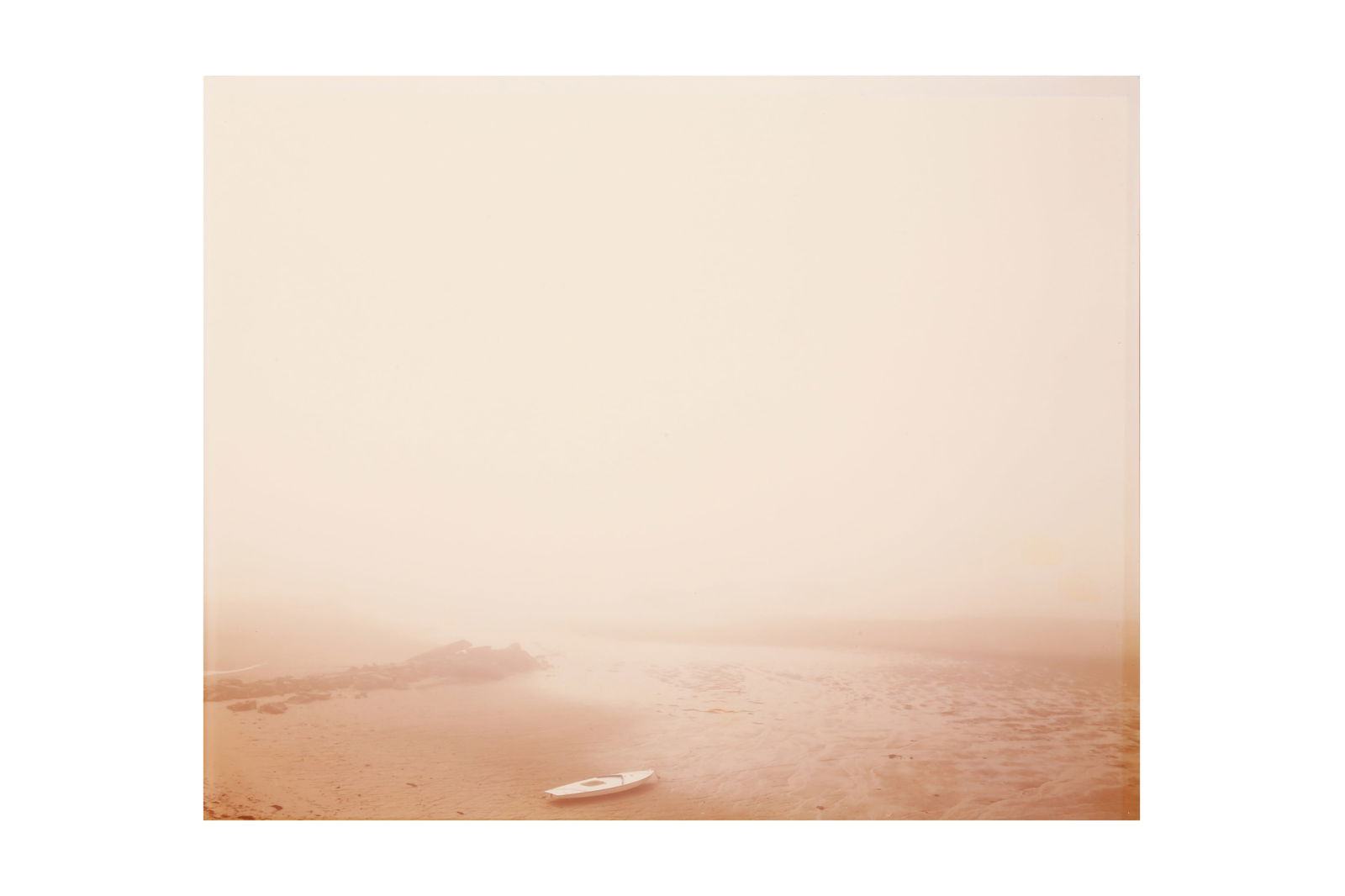 Joel Meyerowitz (b.1938): Joel Meyerowitz (b.1938) BAY/SKY SERIES, PROVINCETOWN, 1979. Contact Kodak Ektacolor print, sheet size 20.5 x 25.7cm, signed, dated '79, and numbered 55/75 by the photographer in ink verso.