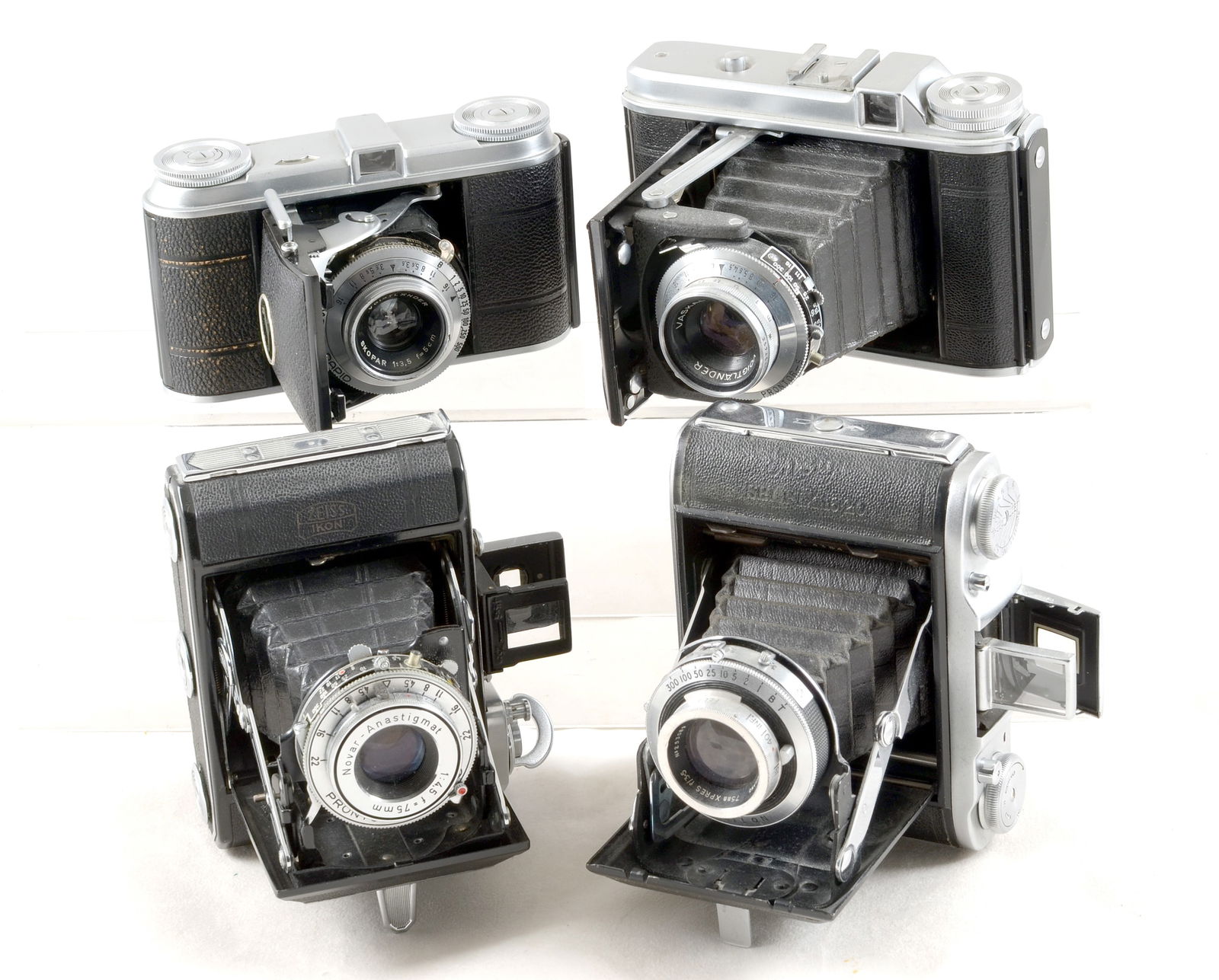 Group of Four Folding Cameras. (1 of 1)
