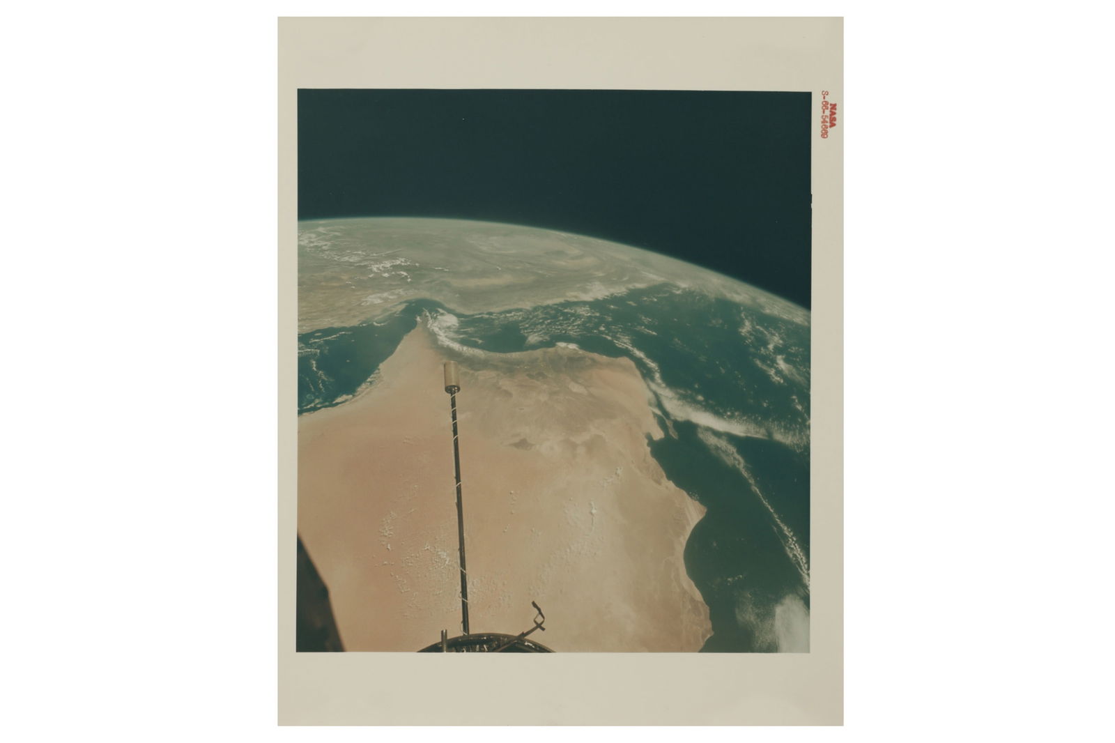 Gemini 11 Earth Orbit View (1 of 2)