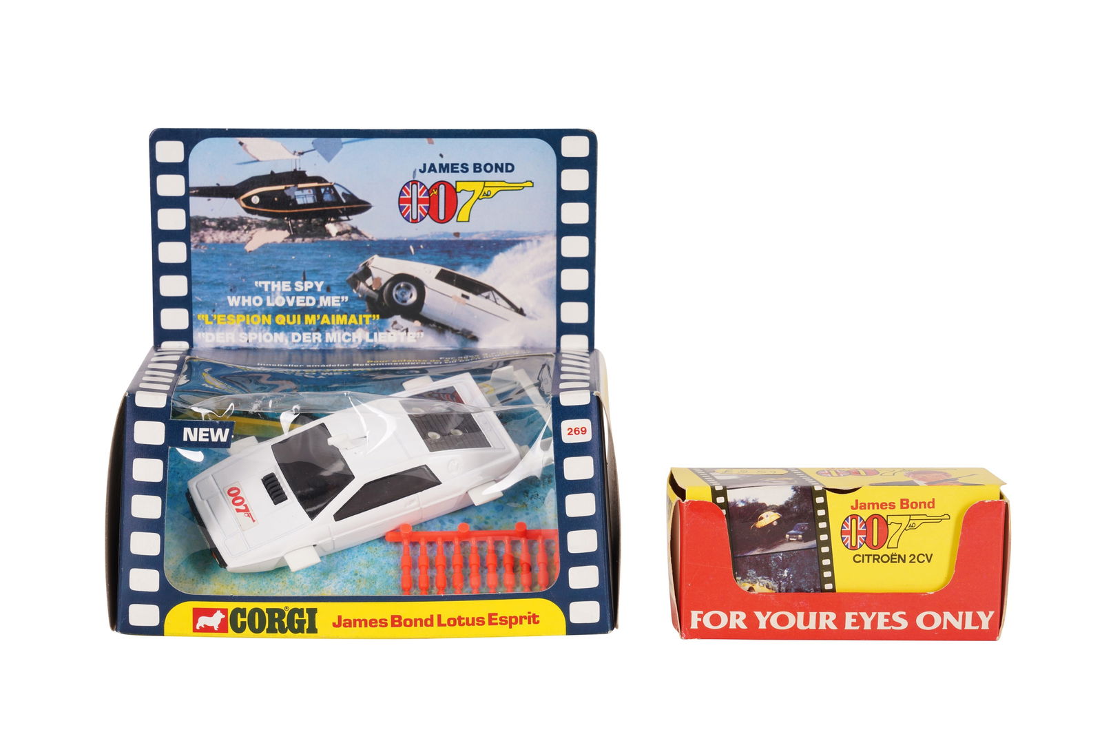 A CORGI 336 JAMES BOND LOTUS ESPRIT FROM THE FILM 'THE SPY WHO LOVED ME' (1 of 3)