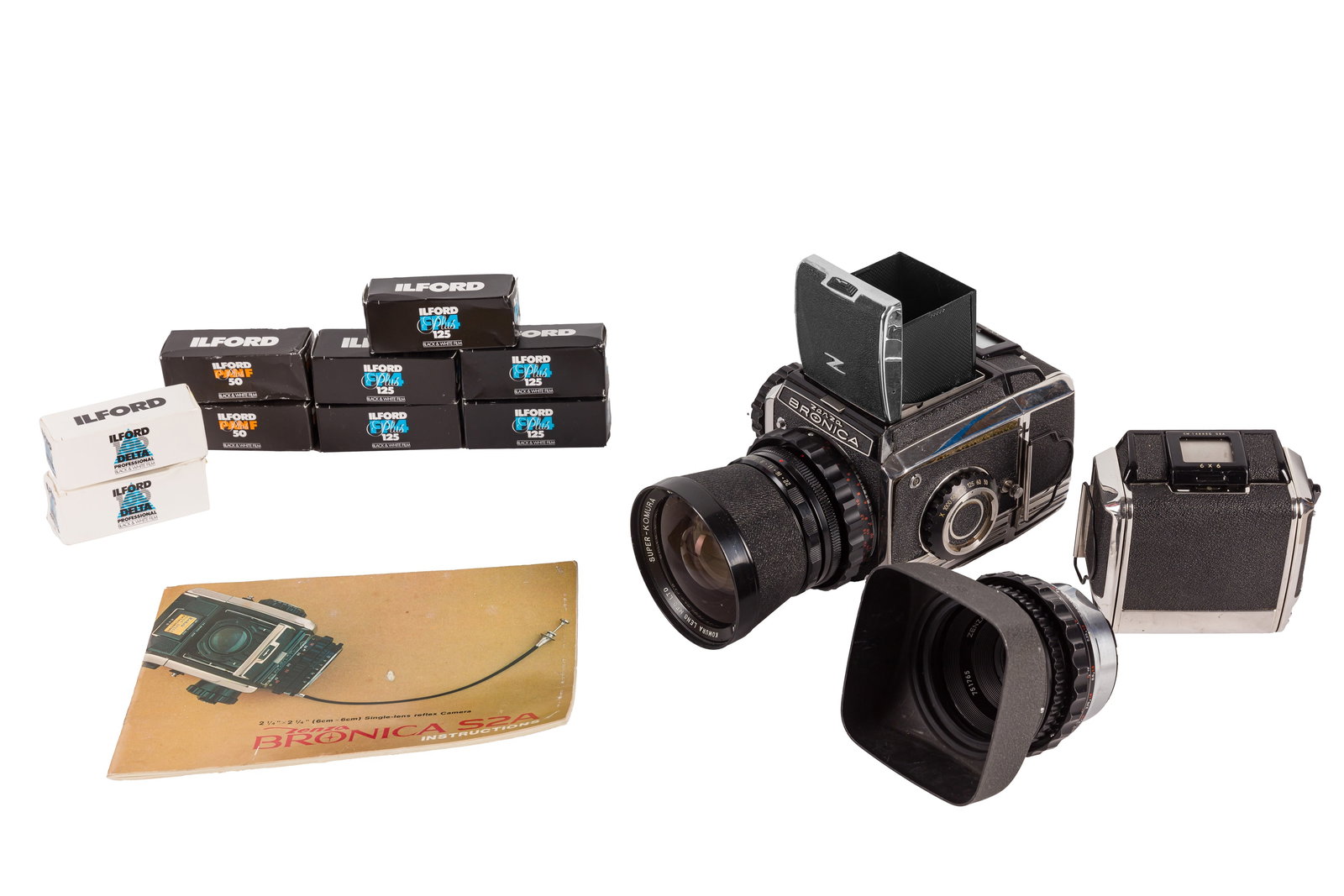 A Zenza Bronica S2A Medium Format SLR Camera Outfit (1 of 6)