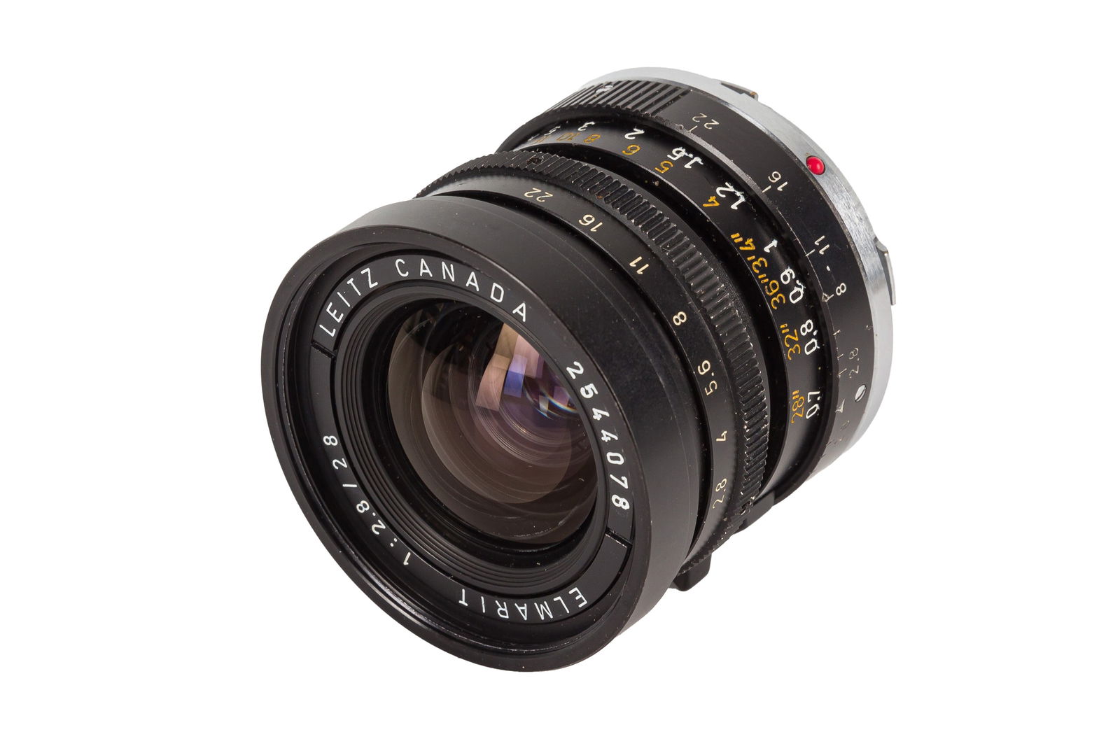A Leitz ELC 28mm f/2.8 Elmarit Lens (1 of 4)