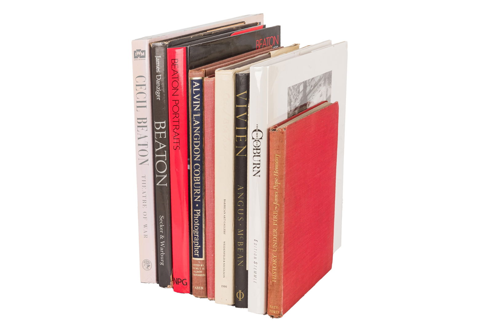 Cecil Beaton (1904-1980): Cecil Beaton (1904-1980) A GROUP OF SIX MONOGRAPHS ABOUT CECIL BEATON, 20th century, including AIR OF GLORY: A WARTIME SCRAPBOOK, issued by the Ministry of Information, 1941; the Barbican Art Gallery'