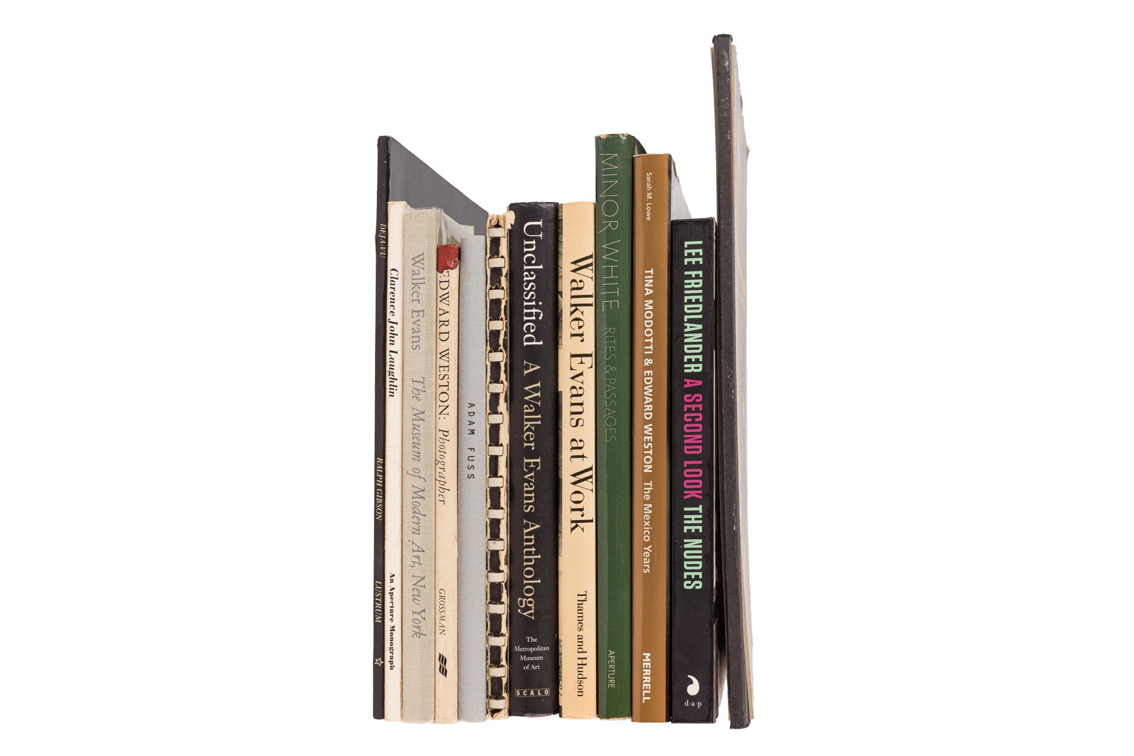 AMERICAN PHOTOGRAPHY BOOKS, 20th century: AMERICAN PHOTOGRAPHY BOOKS, 20th century A collection of 12 illustrated photography monographs, including: Ralph Gibson, Deja Vu, First Edition, softback, Lustrum Press, 1973; Lee Friedlander, A Secon