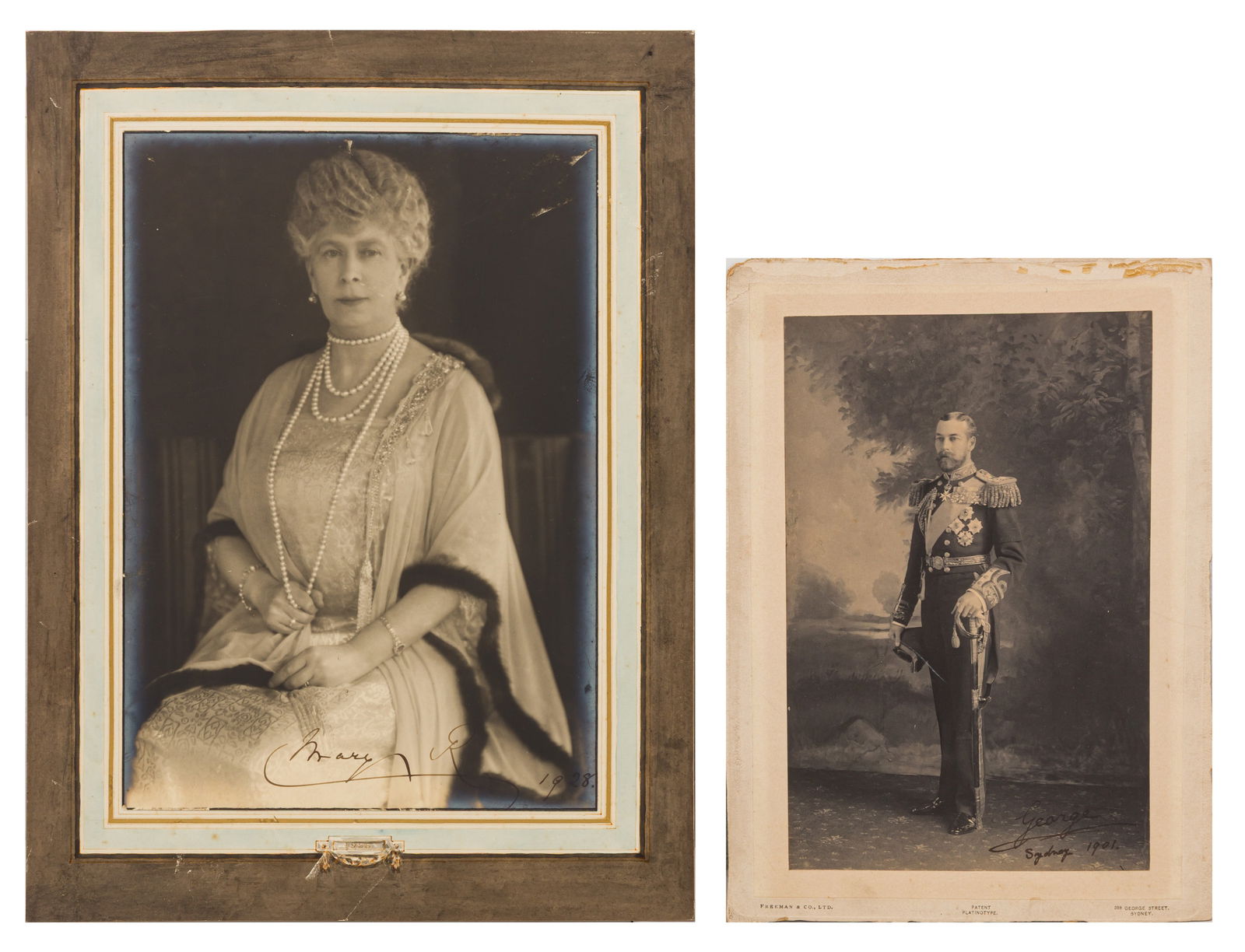 George V, King of the United Kingdom & Queen Mary of Teck (1 of 1)