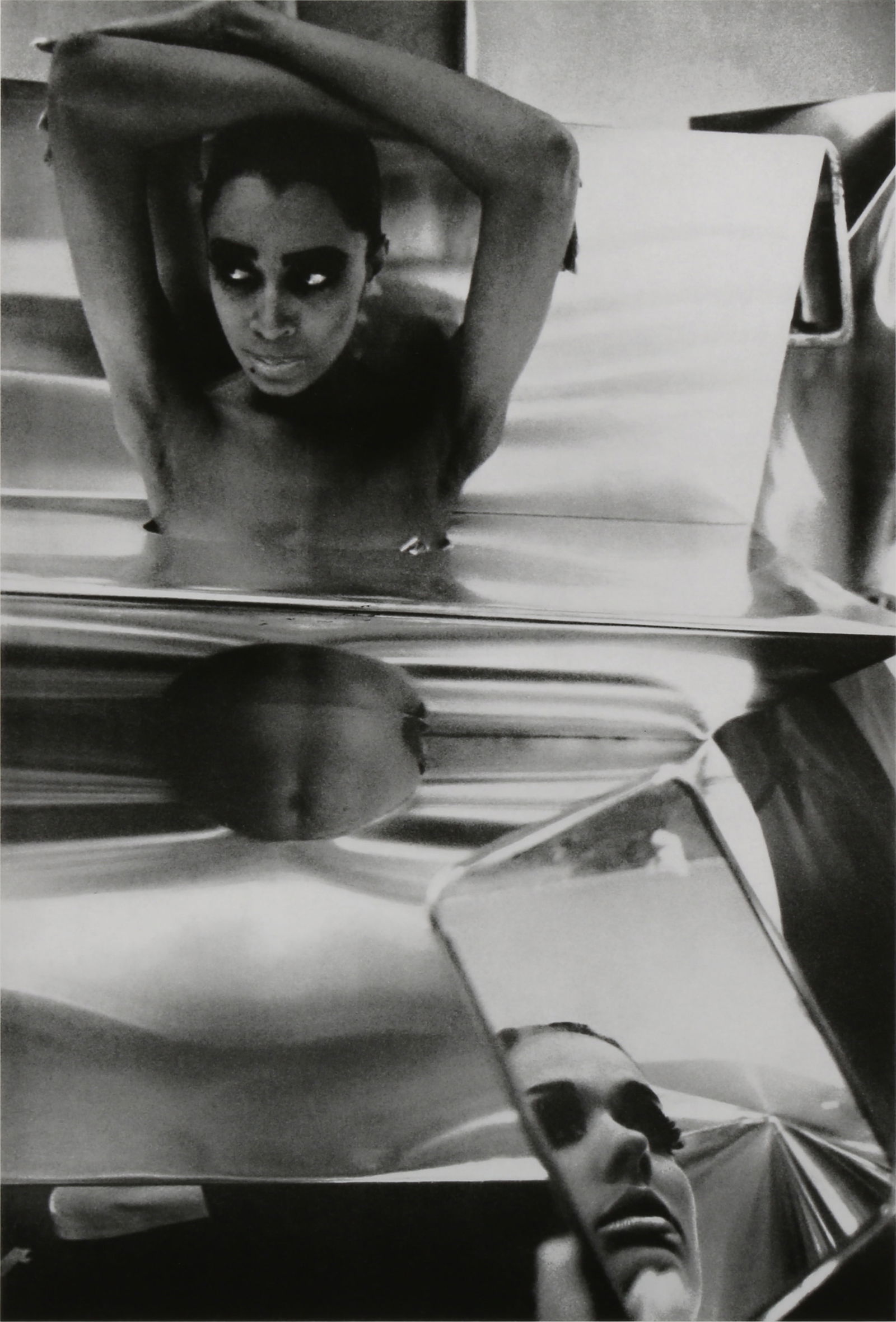 § William Klein (1926-2022): William Klein (1926-2022) QUI ÊTES-VOUS POLLY MAGGOO?, 1966. Silver gelatin print, printed later, image size 35 x 23.5cm, sheet size 45 x 30cm, signed and titled by the photographer in pencil verso.