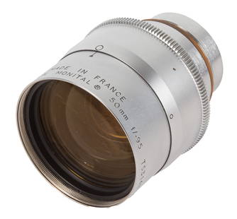 A Rank Taylor Hobson Sopelem 50mm f/0.95 Monital Cine Lens: A Rank Taylor Hobson Sopelem 50mm f/0.95 Monital Cine Lens Serial No: T53148 Date: c.1964 Body: E Optics: VG/E Notes: Complete with maker's caps and matching numbers maker's box, a seemingly unused ex
