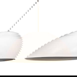 Louis Poulsen, Denmark: Louis Poulsen, Denmark 'AJ Royal' Pendant Light White Lacquered aluminium 37cm diameter