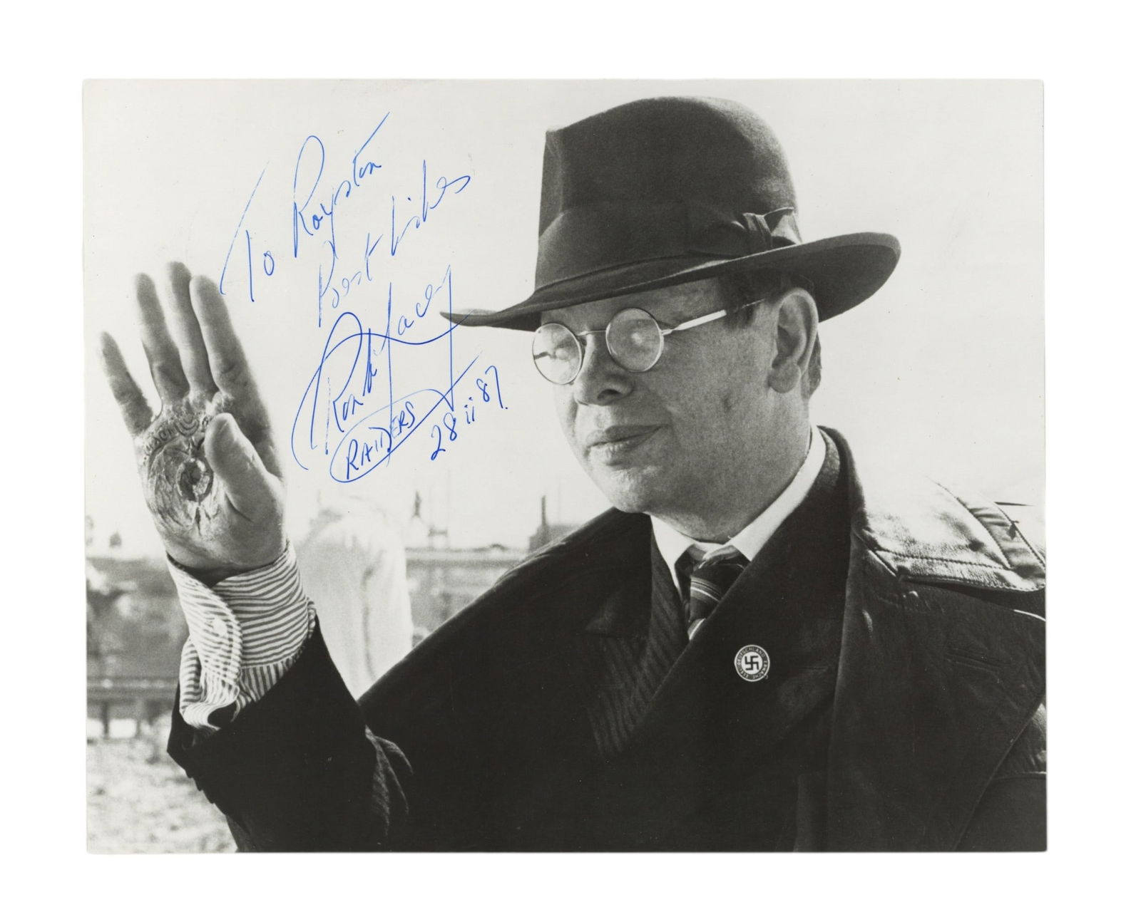 Lacey (Ronald) Glossy black and white black and white photograph from Raiders of the Lost Ark of Lac (1 of 1)