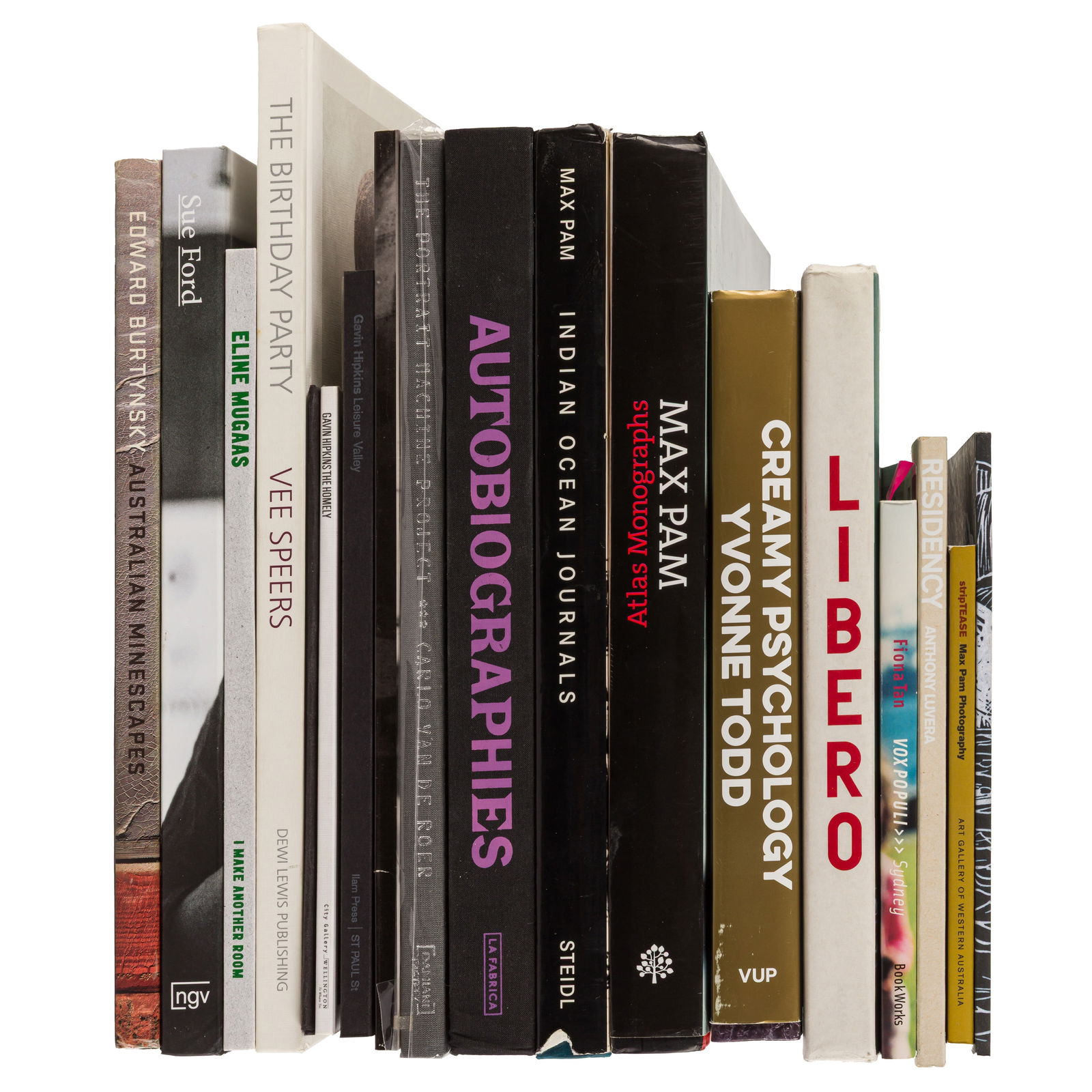 CONTEMPORARY PHOTOGRAPHY MONOGRAPHS, MANY AUSTRALIA, NEW ZEALAND: CONTEMPORARY PHOTOGRAPHY MONOGRAPHS, MANY AUSTRALIA, NEW ZEALAND CONTEMPORARY PHOTOGRAPHY MONOGRAPHS, MANY AUSTRALIA, NEW ZEALAND A group of 18 modern and contemporary monographs by contemporary phot