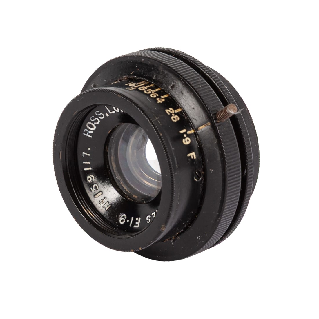 A Ross London 1" f/1.9 Xpres Cine Lens: A Ross London 1" f/1.9 Xpres Cine Lens Serial No: 159117 Body: VG Optics: VG