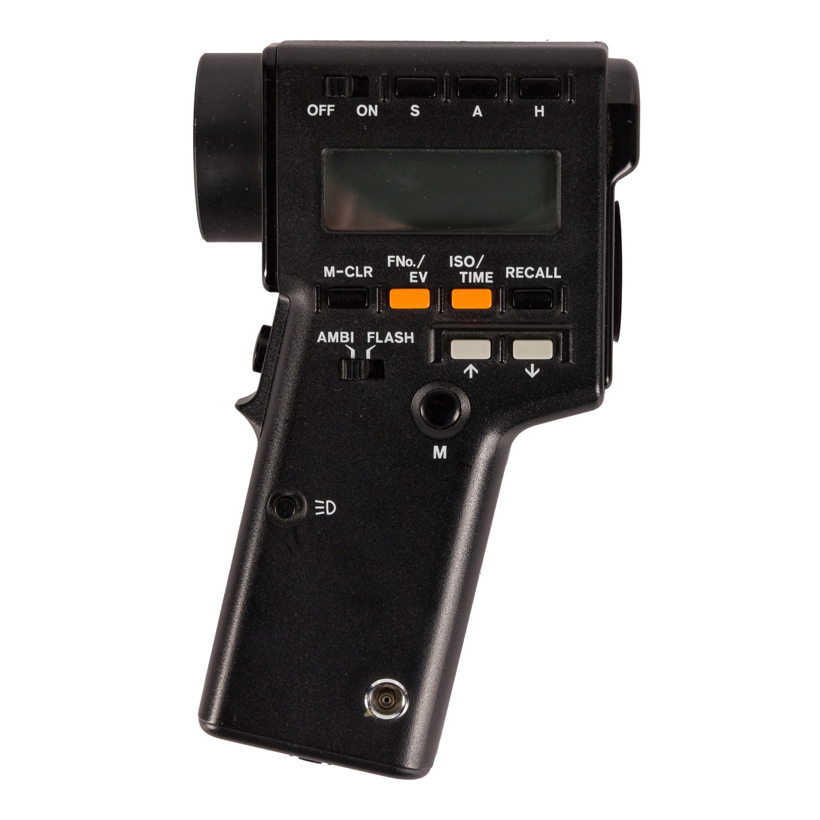 A Minolta Digital SpotMeter F - 1 Degree Spot Ambient/Flash Light Meter: A Minolta Digital SpotMeter F - 1 Degree Spot Ambient/Flash Light Meter Serial No: 96311137 Body: VG Notes: appears functional, complete with owner's manual