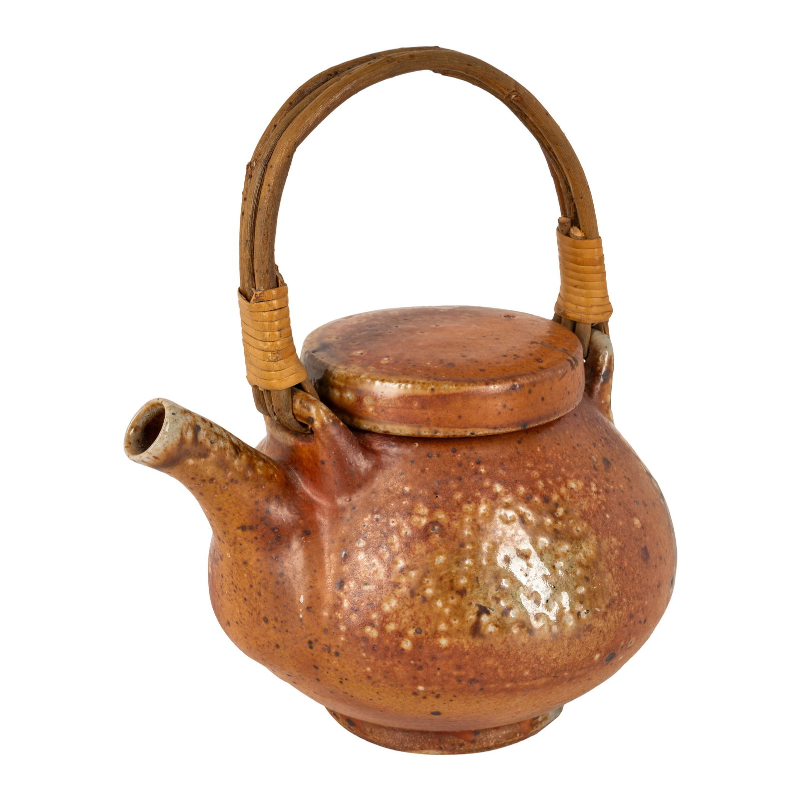 Lisa Hammond (British b.1956) for Maze Hill Pottery Teapot with twine handle (1 of 1)