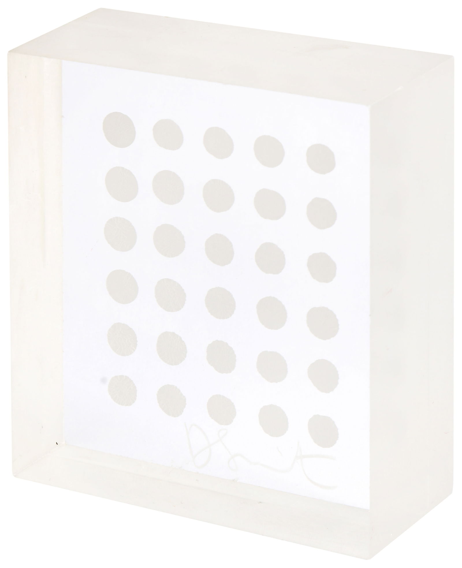 § Damien Hirst (British, b.1965) Ho Ho Ho: § Damien Hirst (British, b.1965) Ho Ho Ho 1997signed in white crayon within Perspexscreenprint on Perspexfrom the unnumbered edition of 1700produced by Krylix, published by Momart, Londoncontain