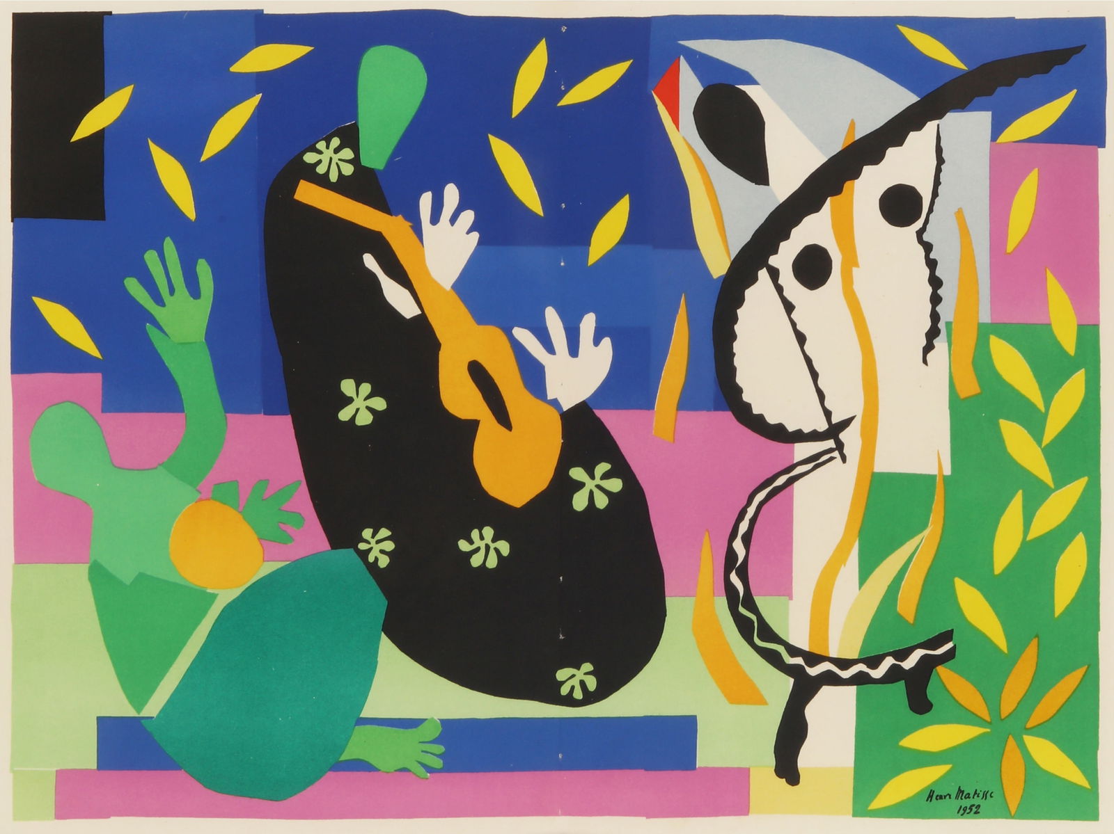 § After Henri Matisse (French, 1869-1954) Tristesse du Roi (The Sadness of the King) (1 of 2)