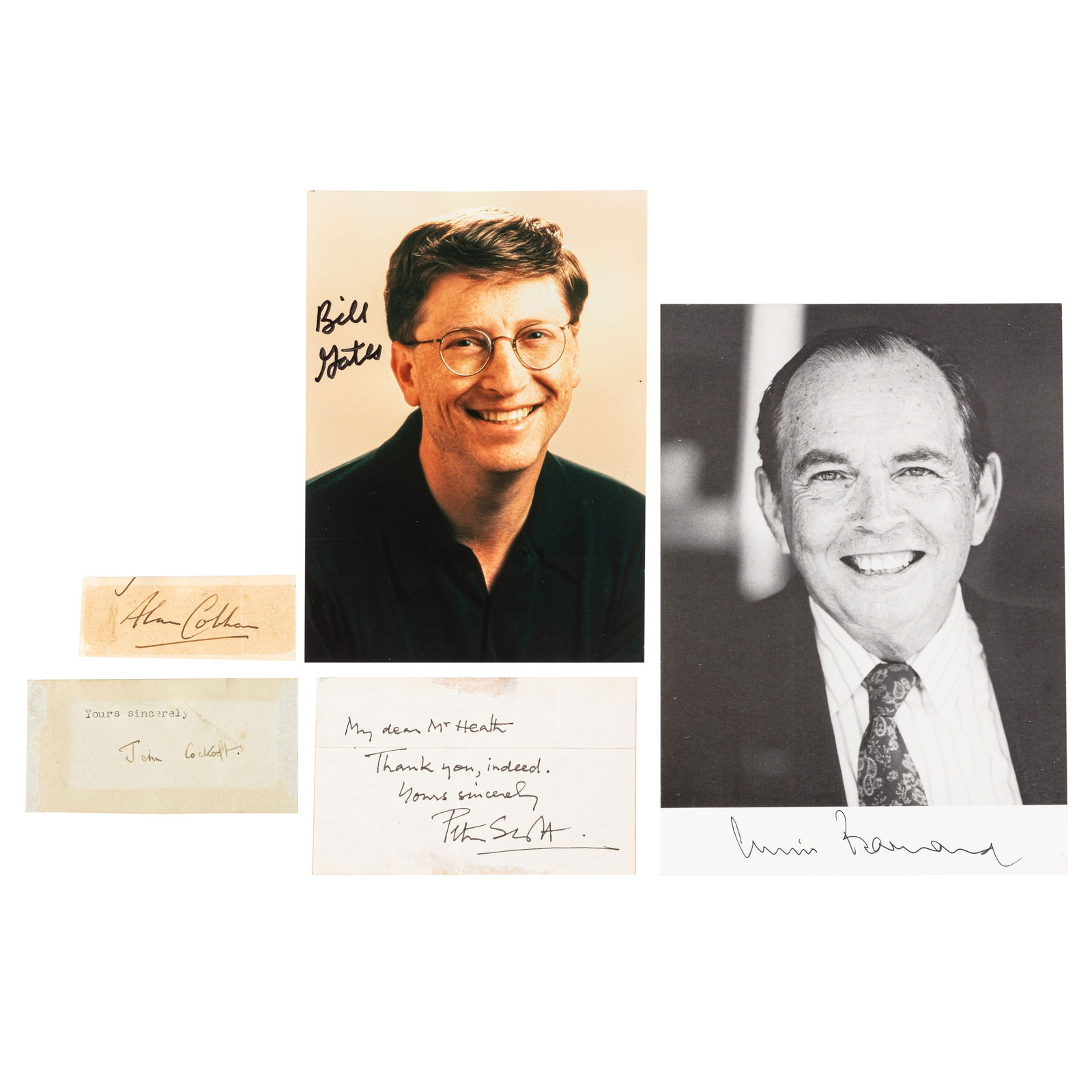 Autograph Collection.- Science Interest Incl. Christiaan Barnard (1 of 2)