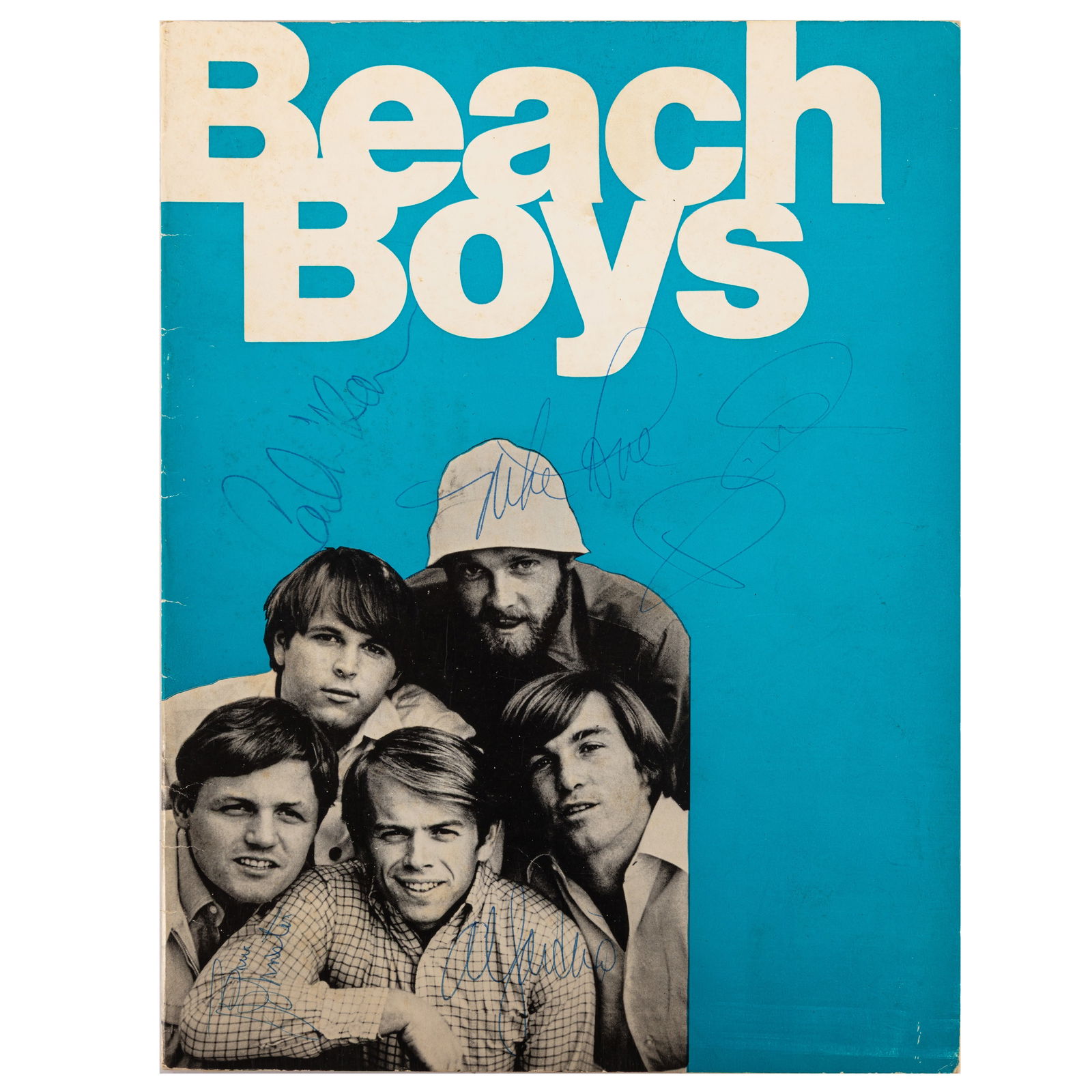 The Beach Boys Signed souvenir programme (1 of 1)