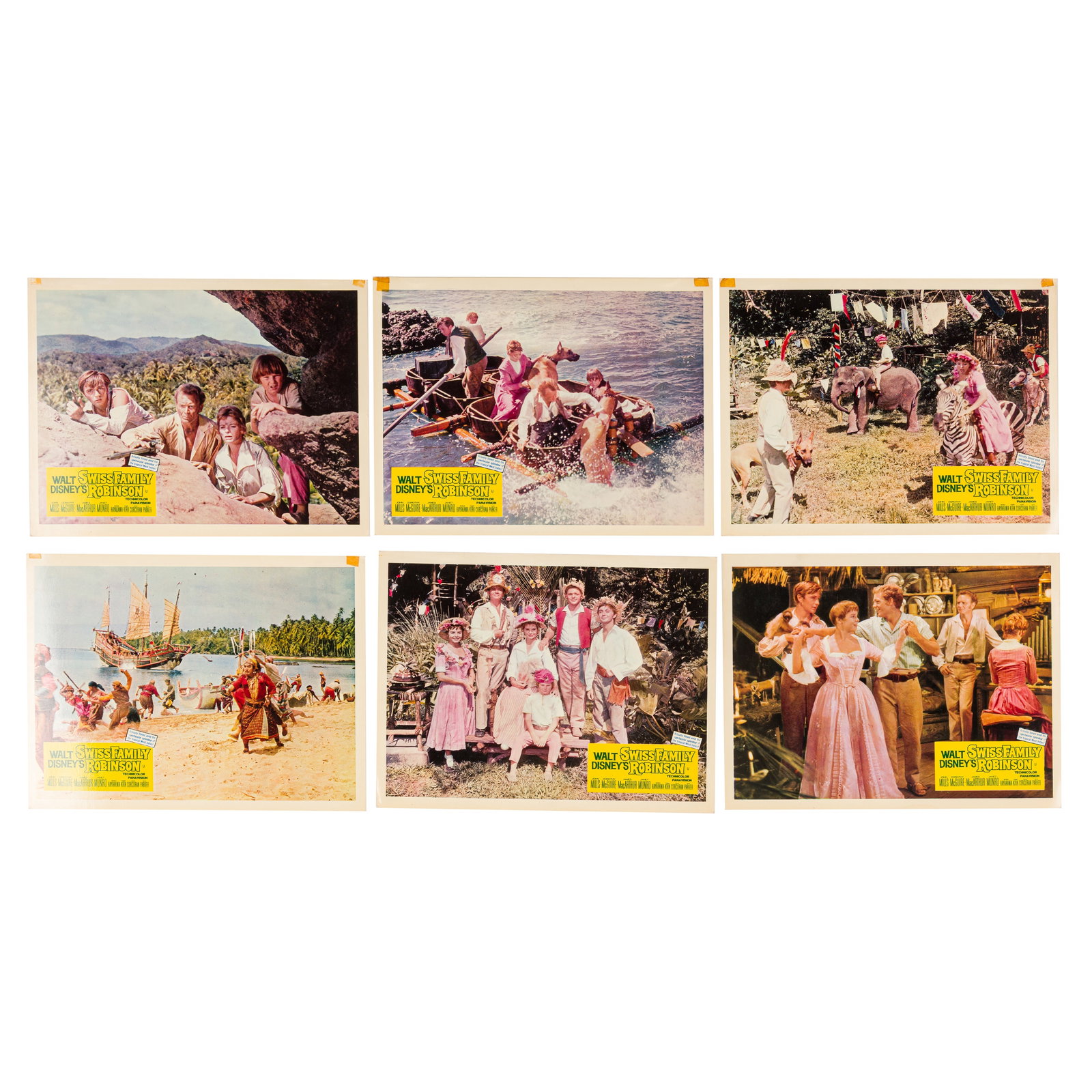 Disney Studios.- Lobby Cards, 1960s-1970s (1 of 4)