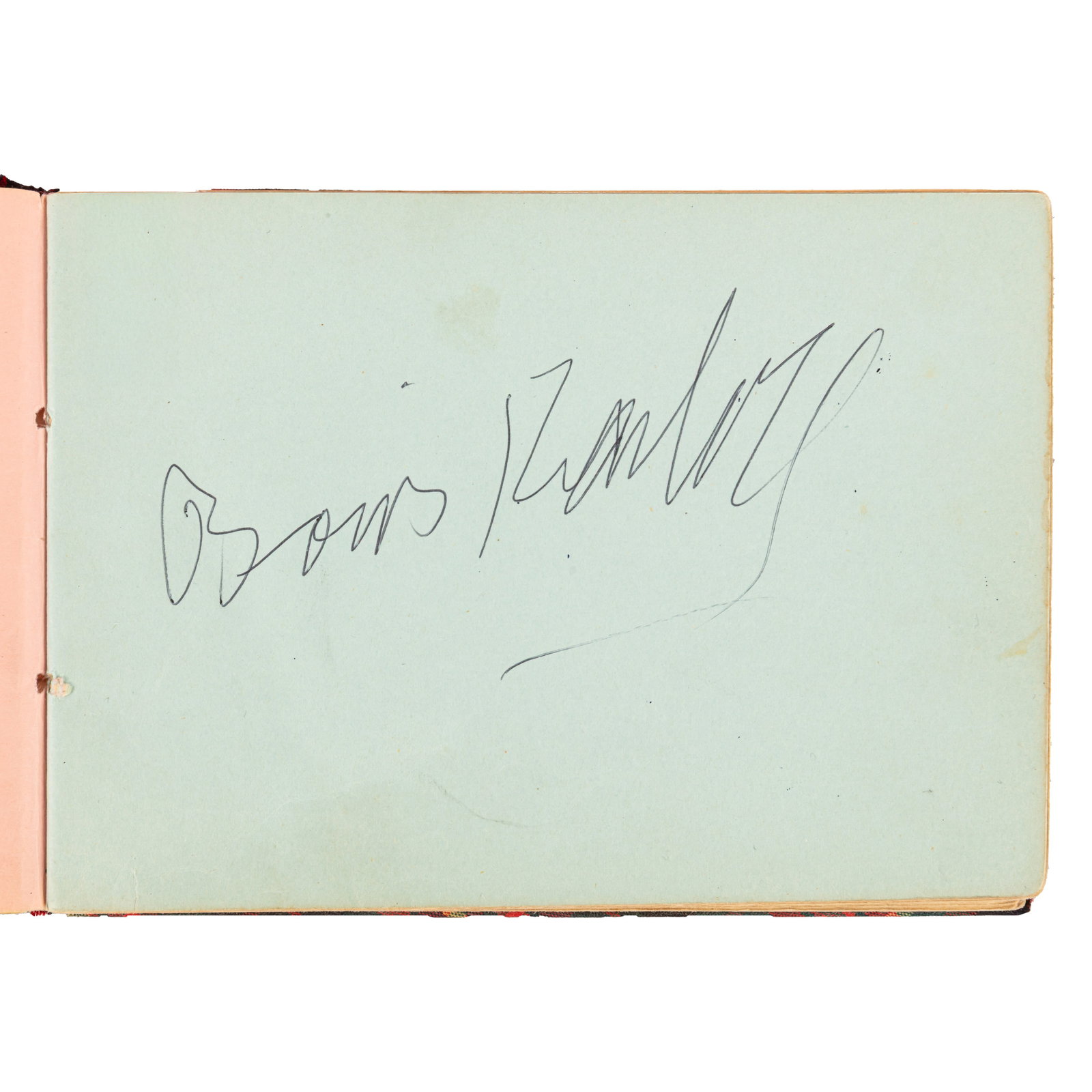 Autograph Album.- Actors & Entertainers c.1960s-1970s (1 of 5)