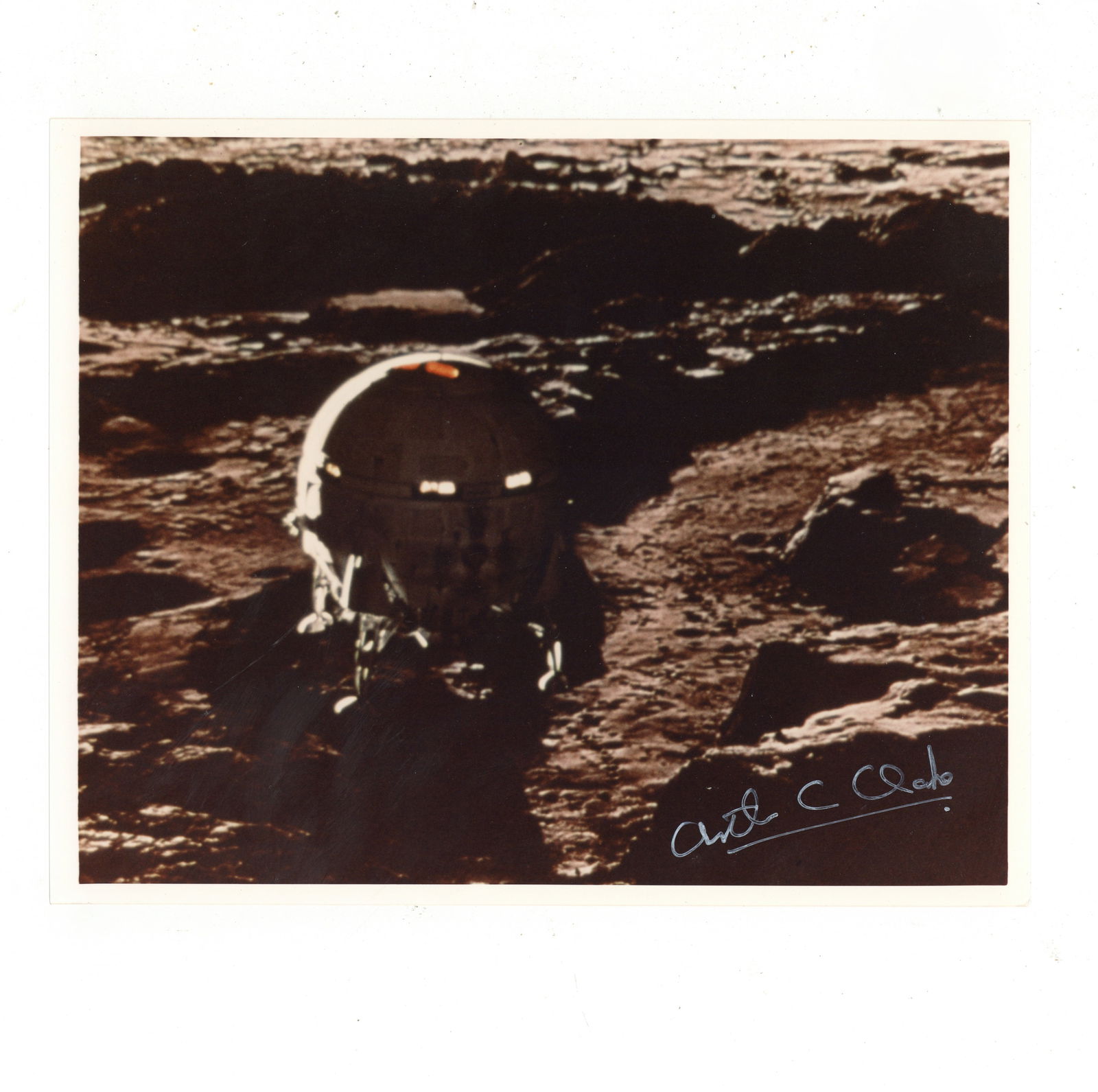 Clarke (Arthur C.) Signed photograph (1 of 1)