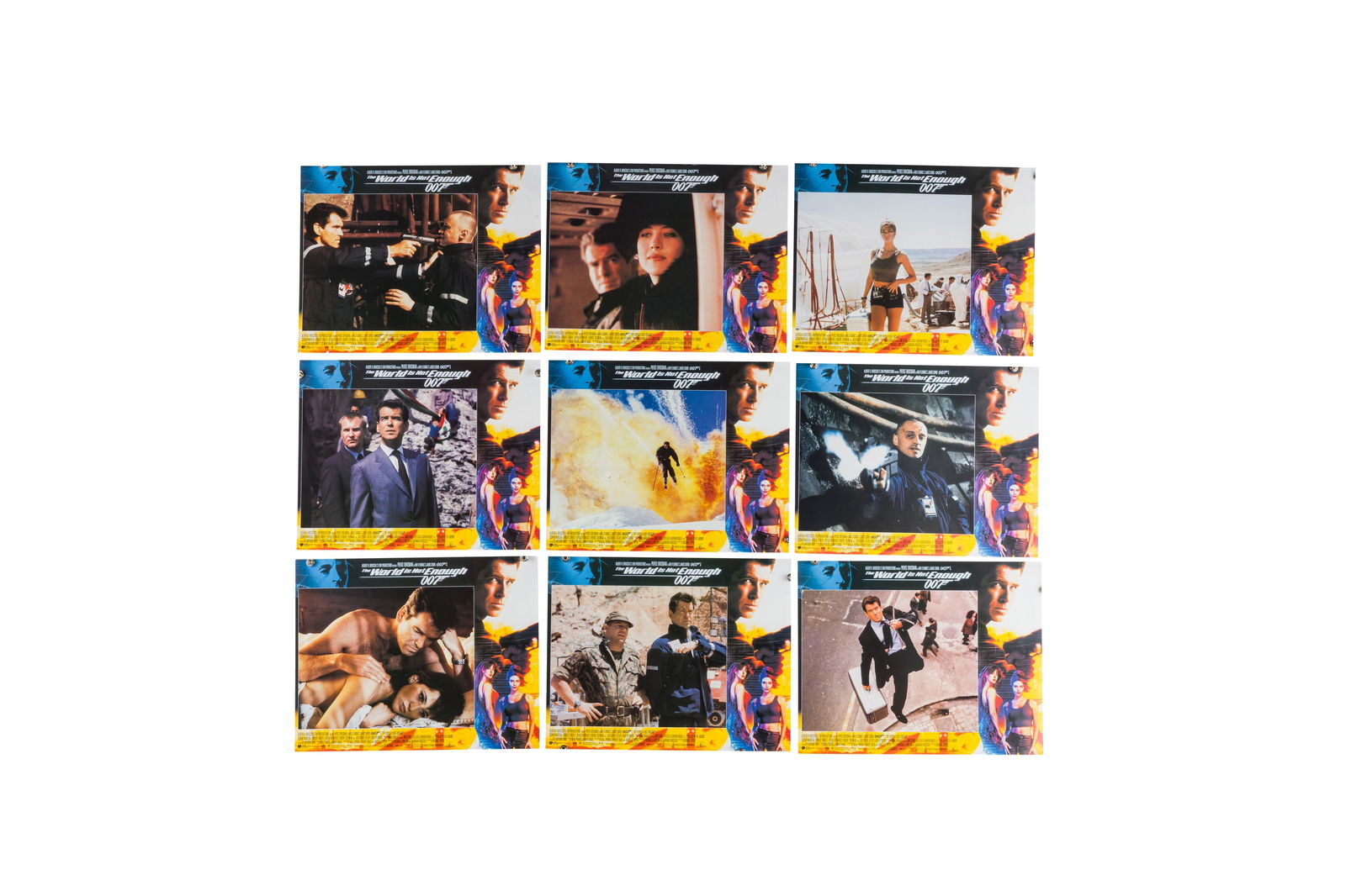 James Bond Interest.- Lobby cards (1 of 3)