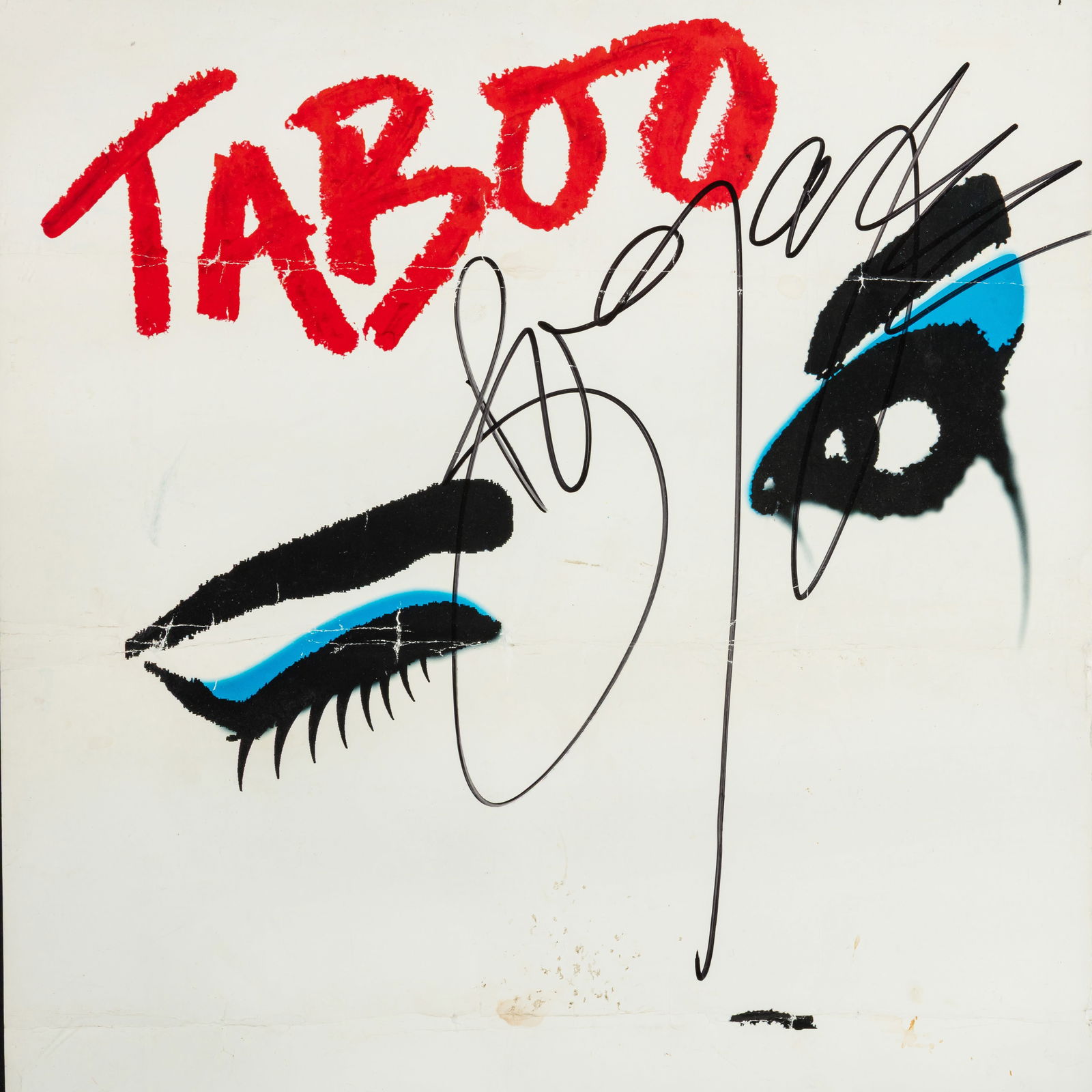 Boy Geoge Signed 'Taboo' poster - 2