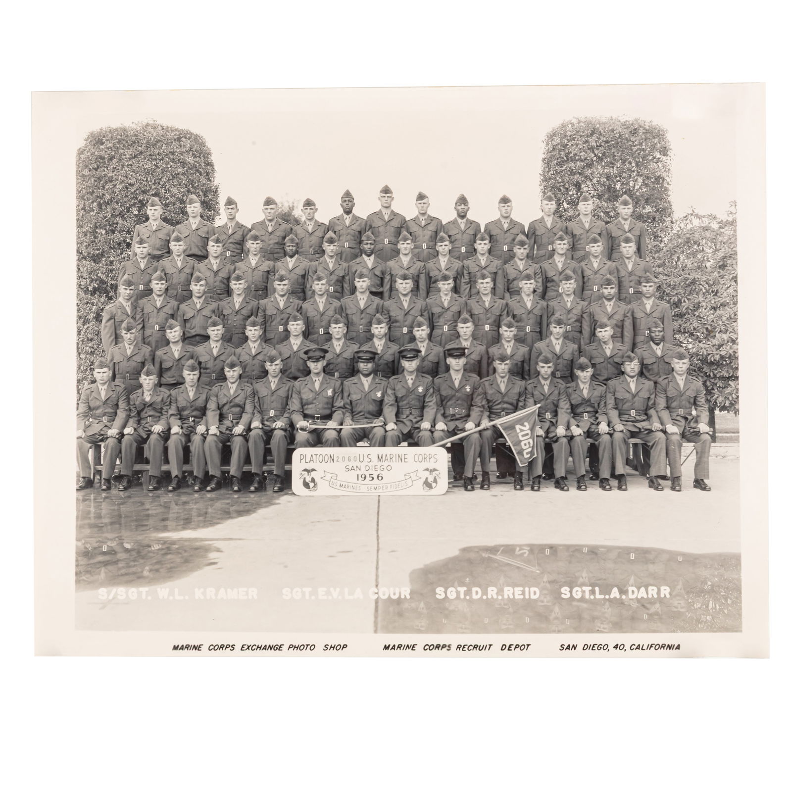 [Oswald (Lee Harvey)] Black and white photograph (1 of 2)