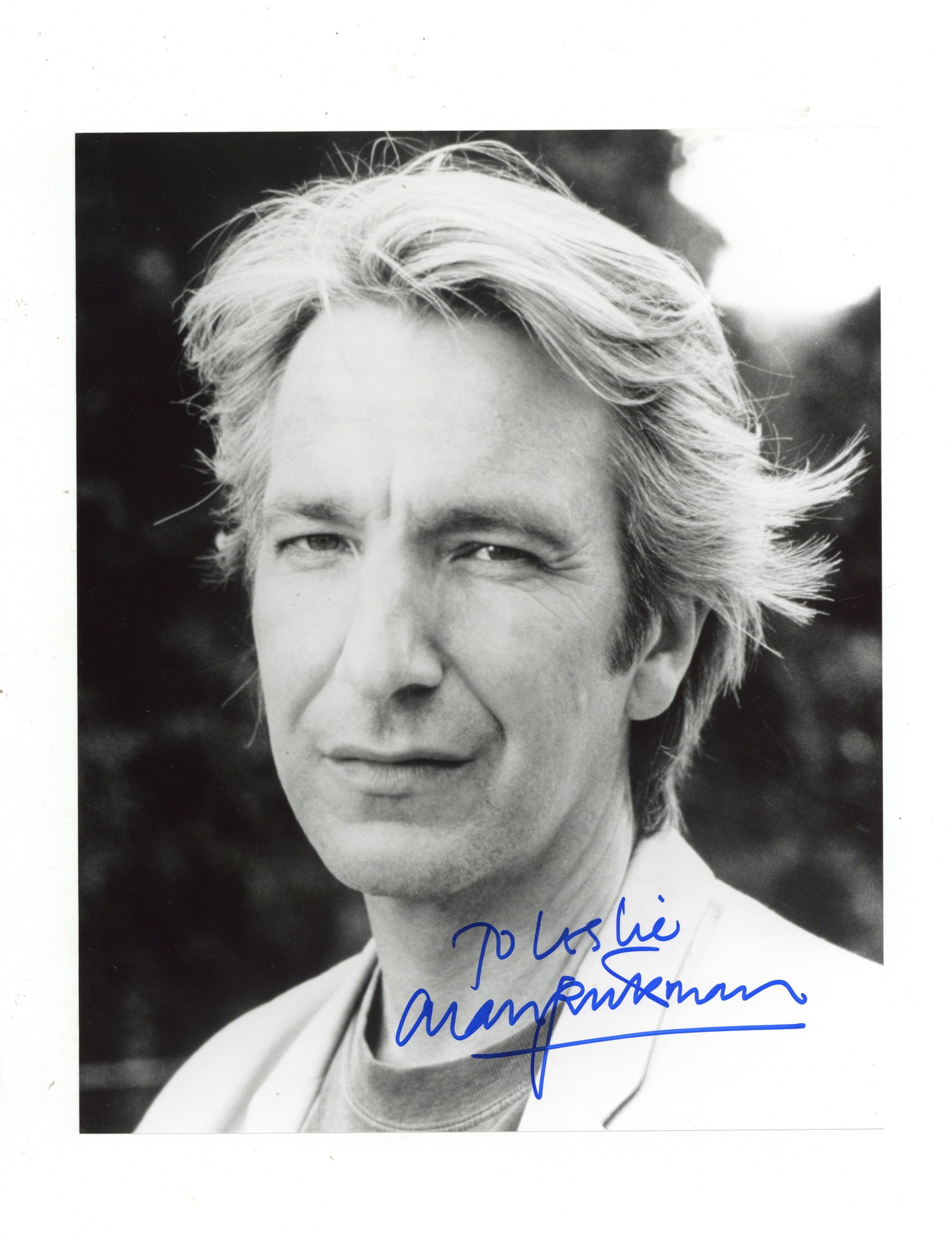 Rickman (Alan) Signed photograph (1 of 1)
