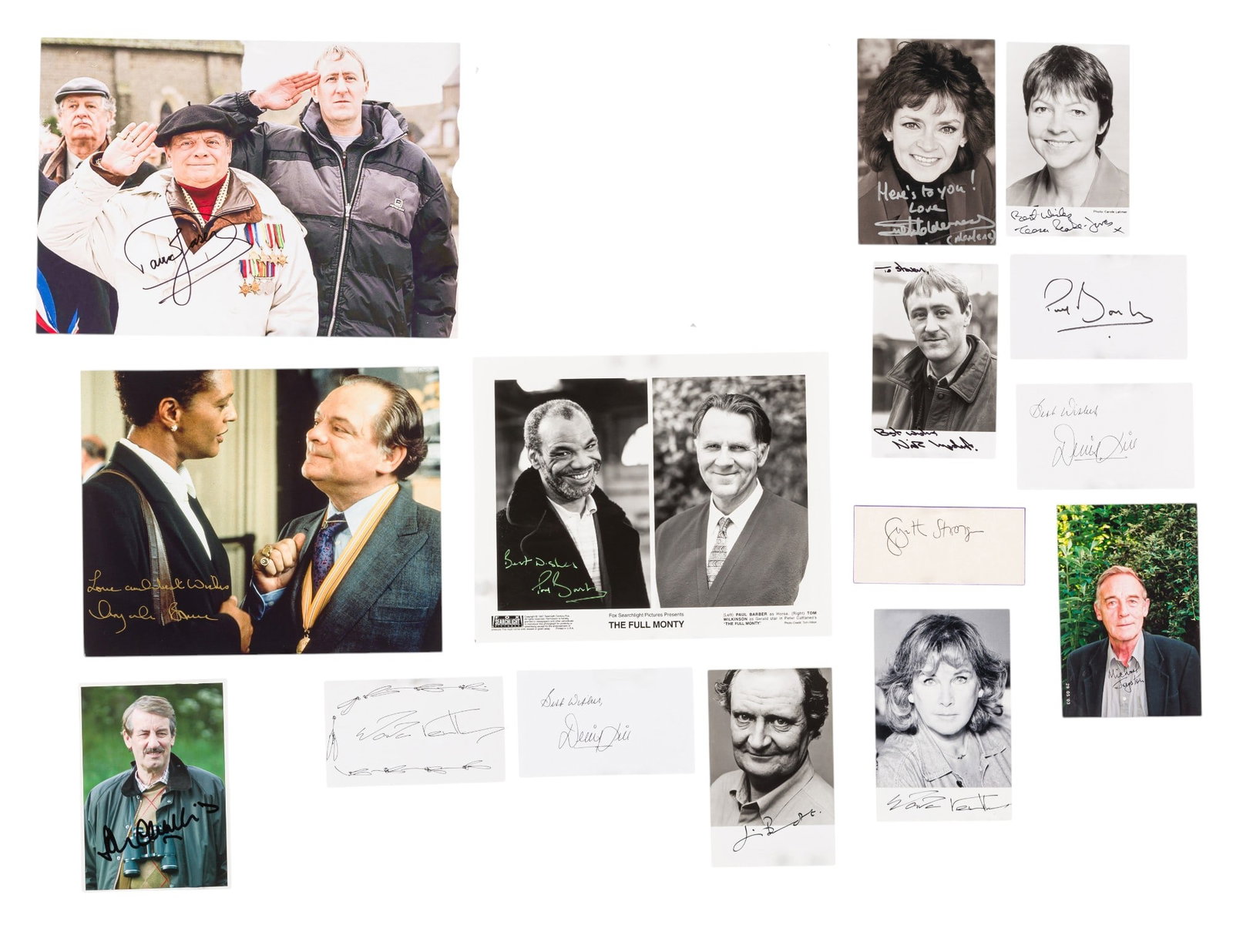 Only Fools and Horses.- Signed cards and photographs (1 of 1)