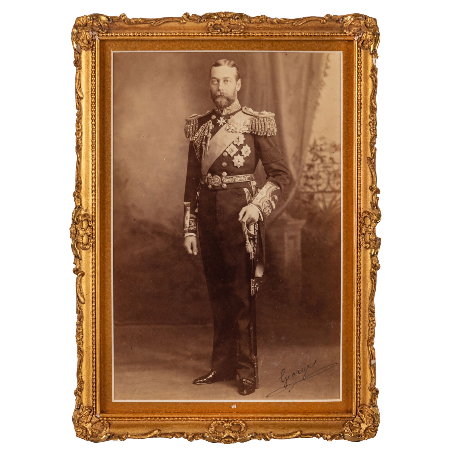 George V, King of the United Kingdom Signed photograph (1 of 2)
