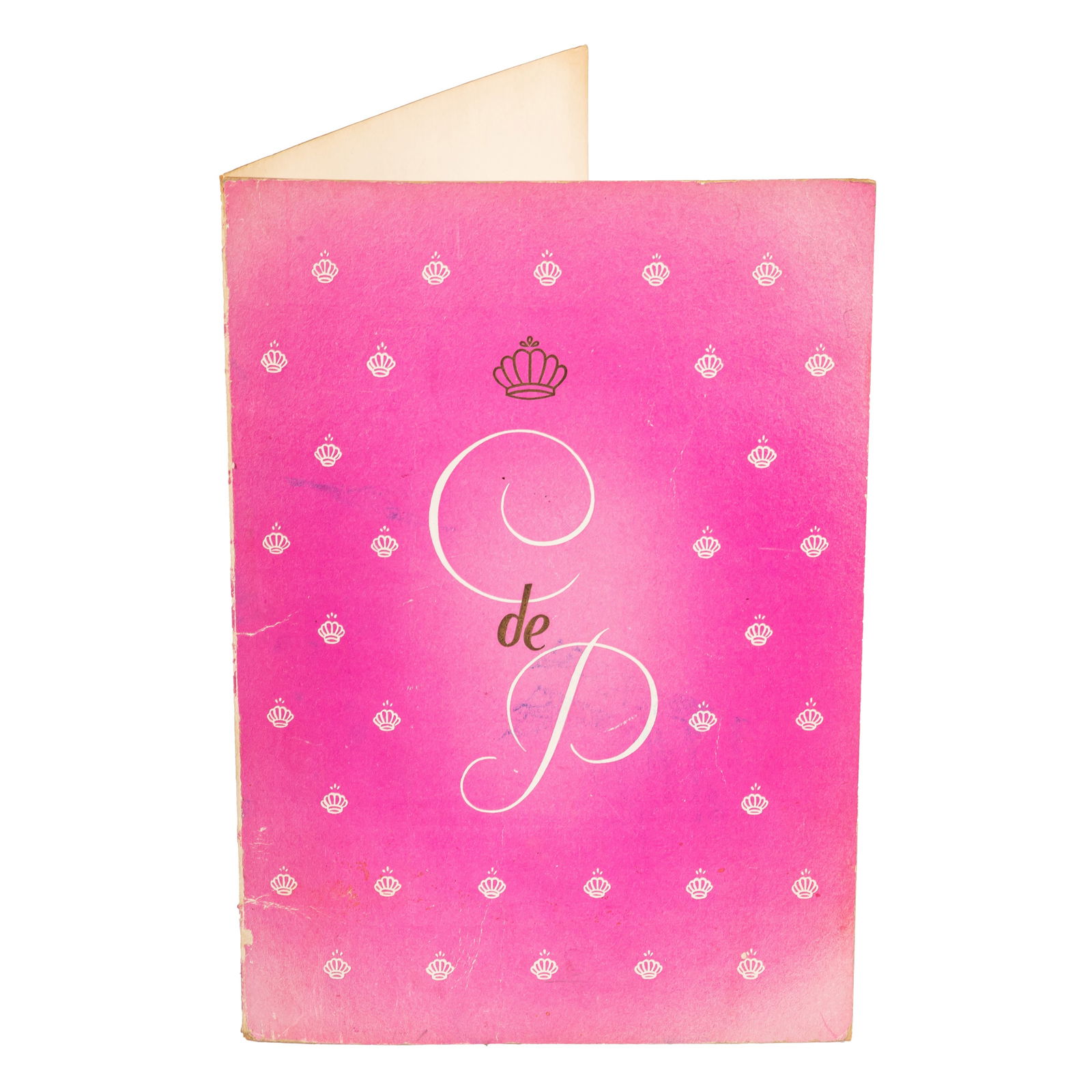 Coward (Noel) Signed menu folder - 2