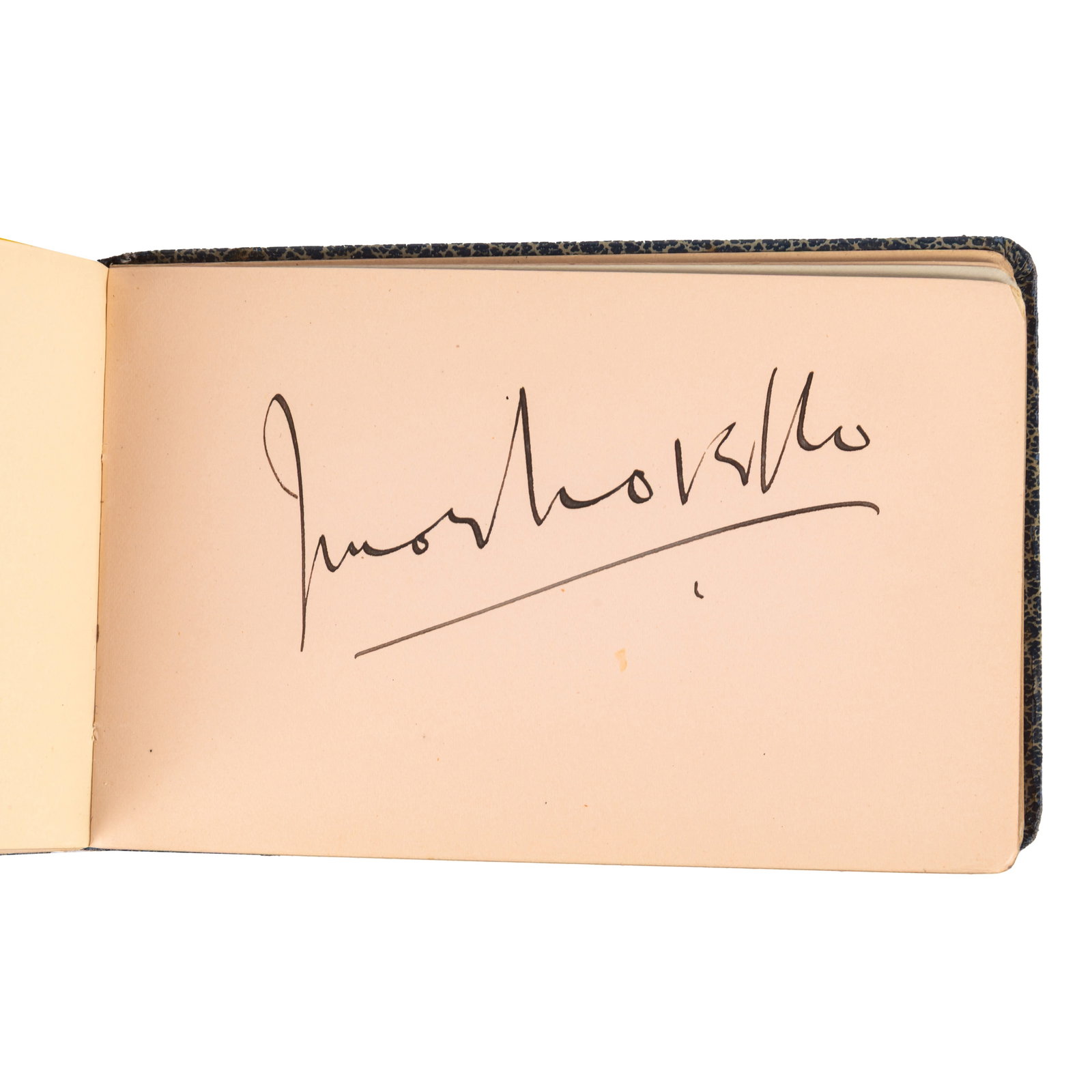 Autograph Album.- Vintage Actors c. 1930s (1 of 4)