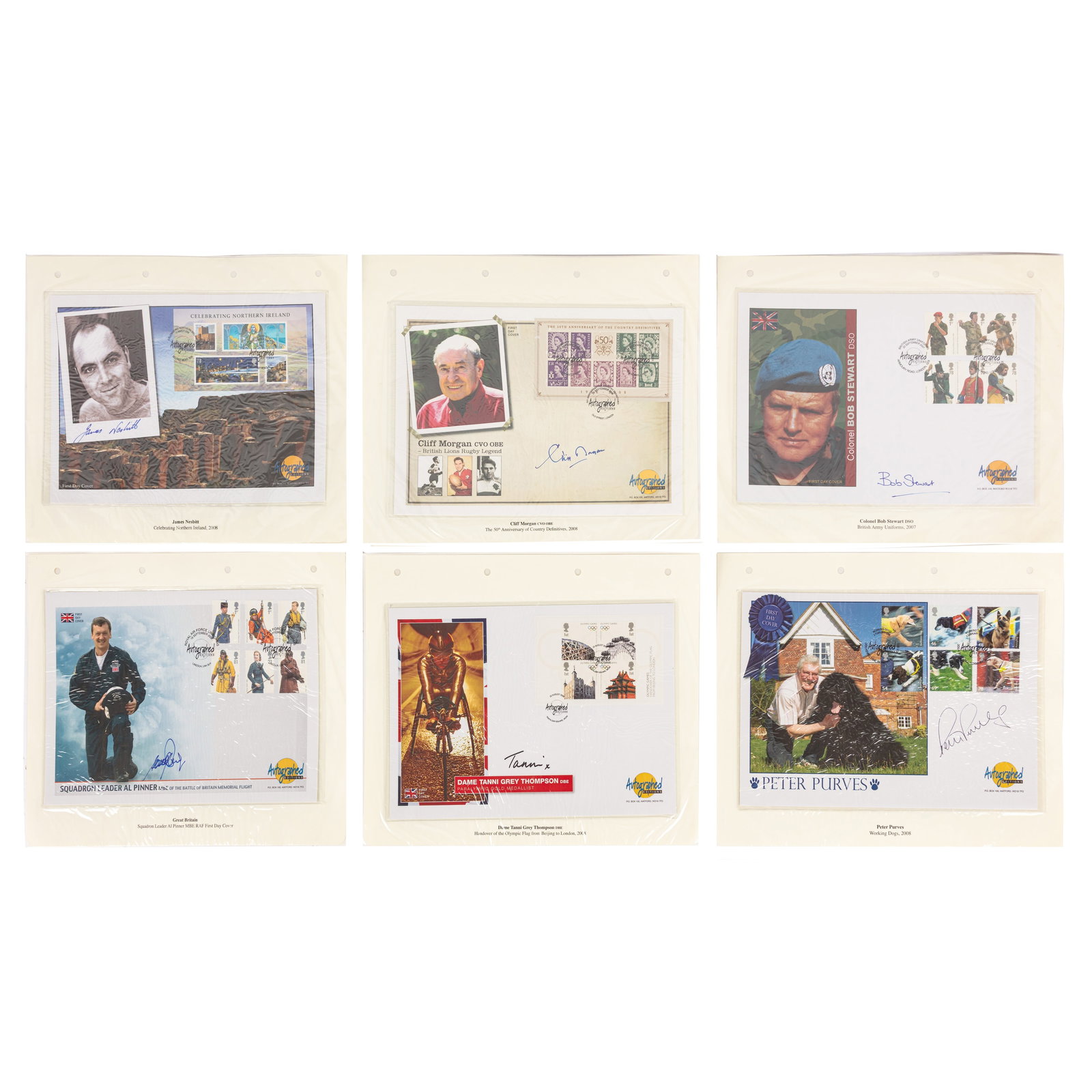 Autograph Collection.- Miscellaneous First Day Covers (1 of 2)