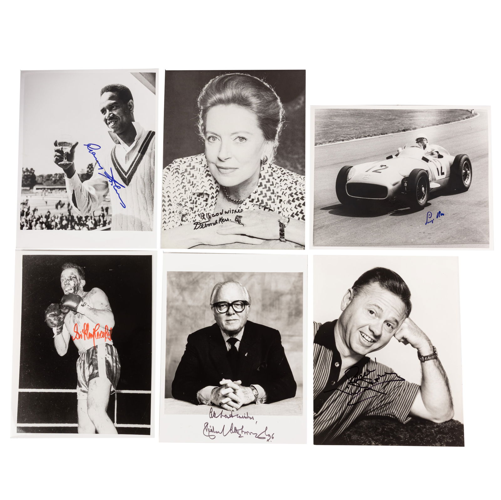 Photograph Collection.- Actors & Sportsmen Signed photographs, c. 1980s-1990s (1 of 1)