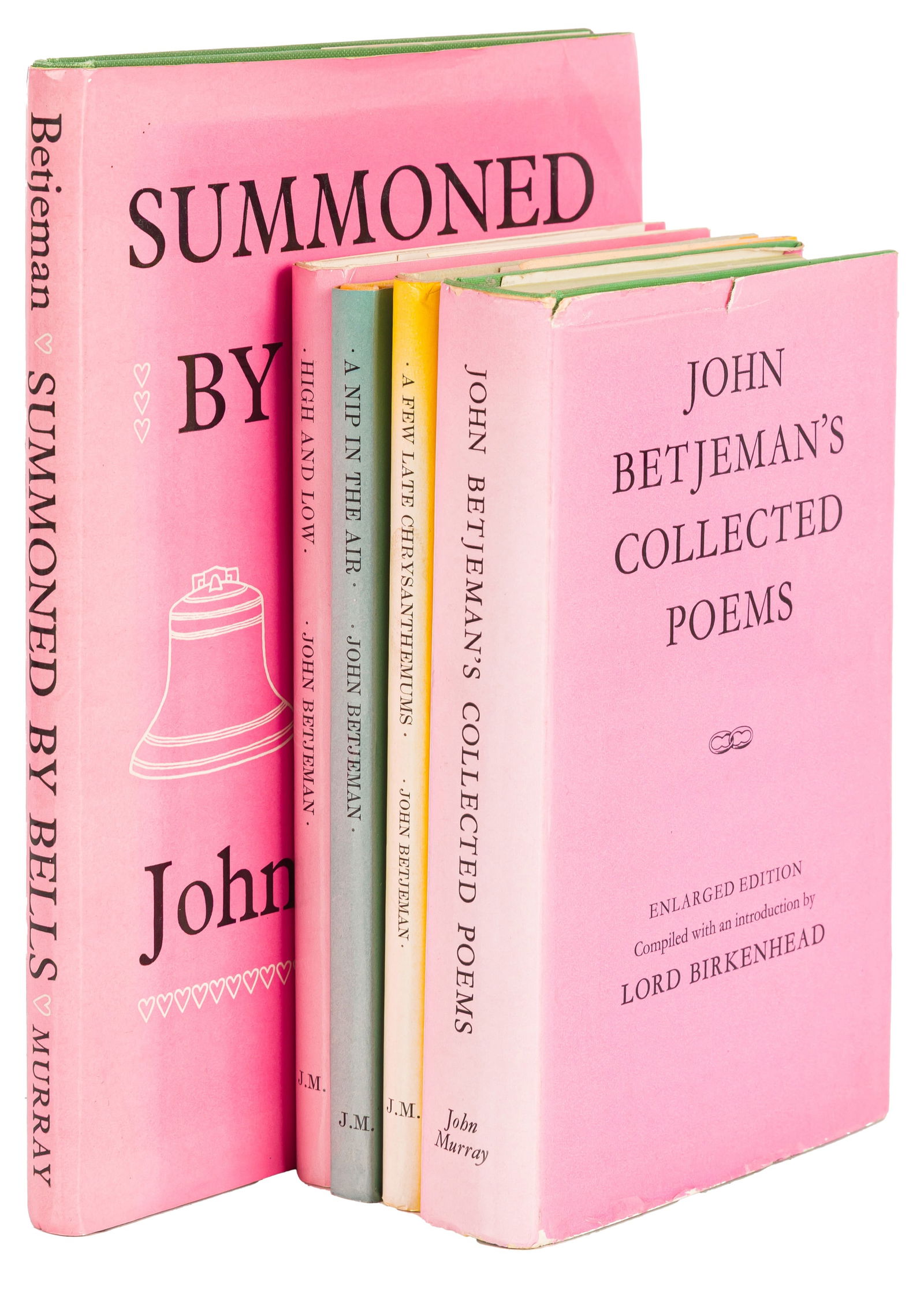 Betjeman (John) Signed volumes (1 of 2)