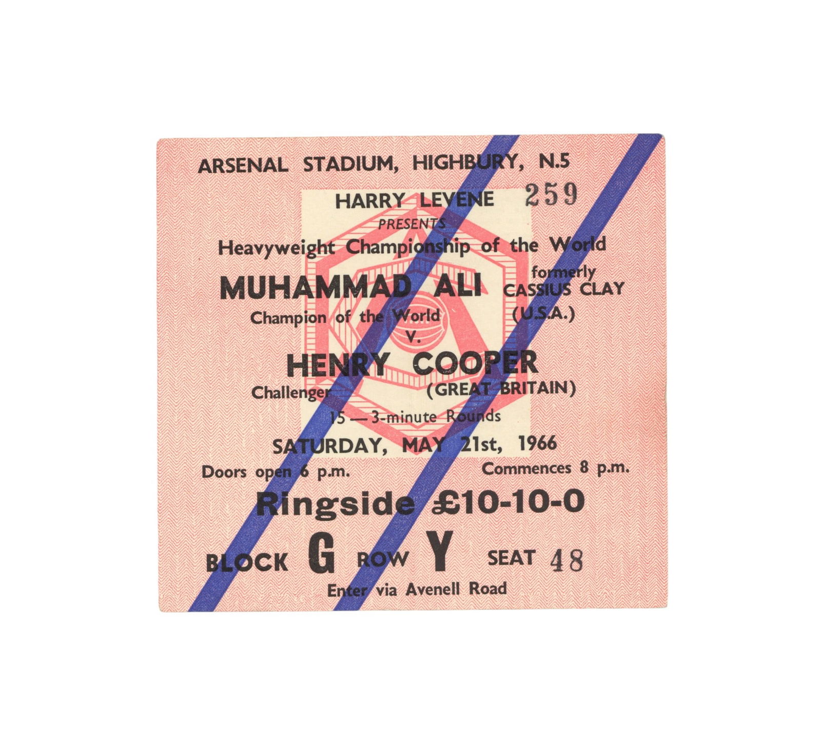 Ali (Muhammad) Ali vs Cooper, 21 May 1966 - 2