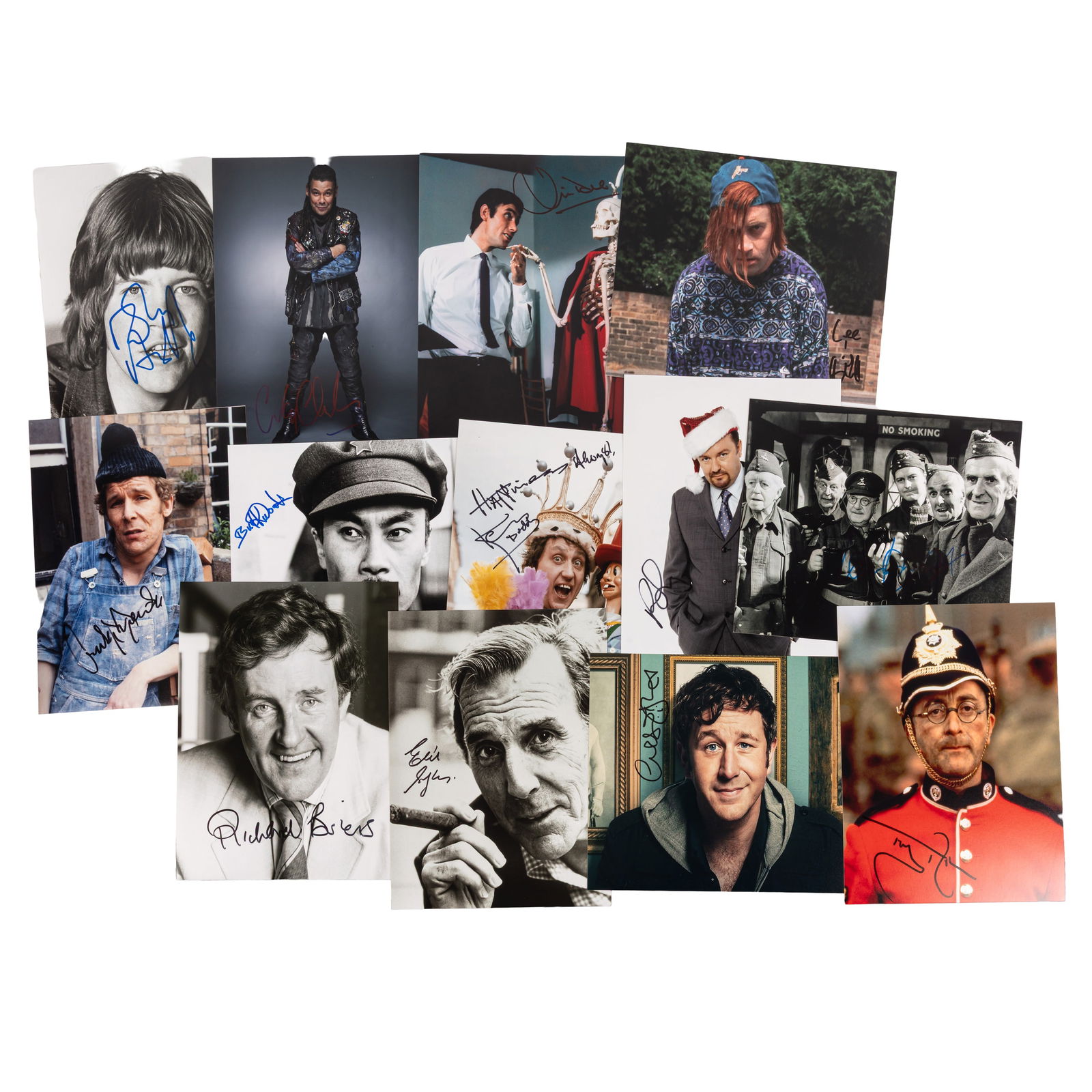 Photograph Collection.- Comedians Signed photographs (1 of 2)