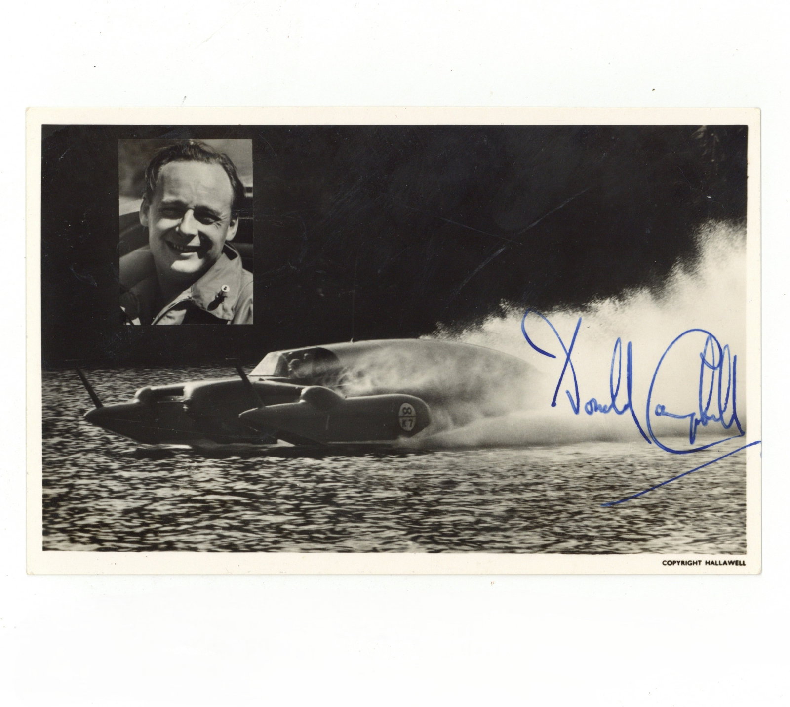 Campbell (Donald) Signed photograph (1 of 1)